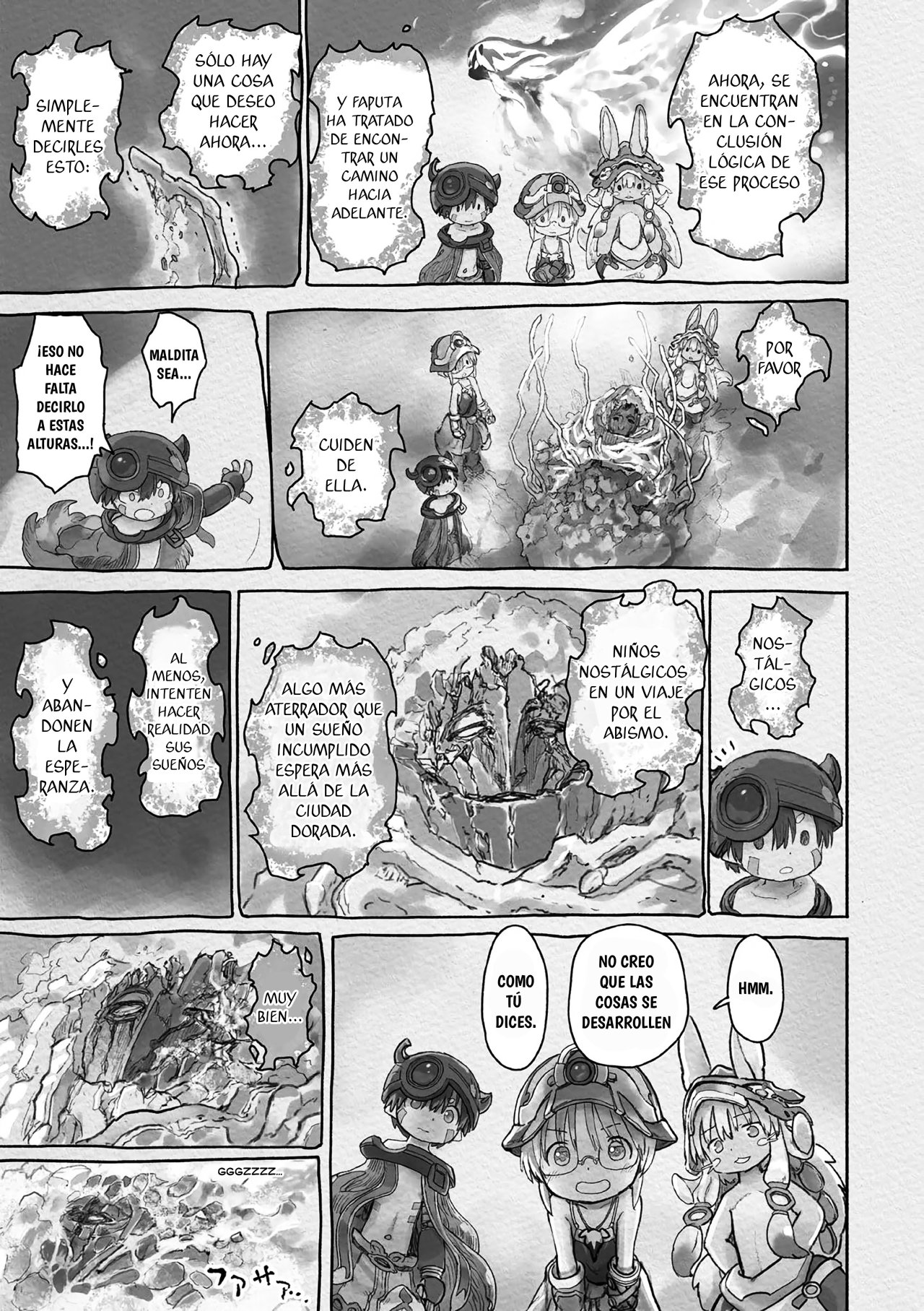 Made in Abyss Capitulo 58: Hacia el Camino de la Llama página 19