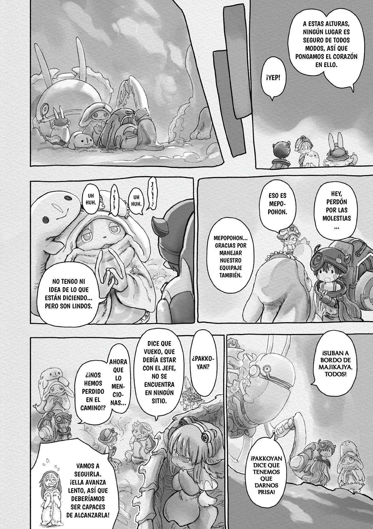 Made in Abyss Capitulo 58: Hacia el Camino de la Llama página 22