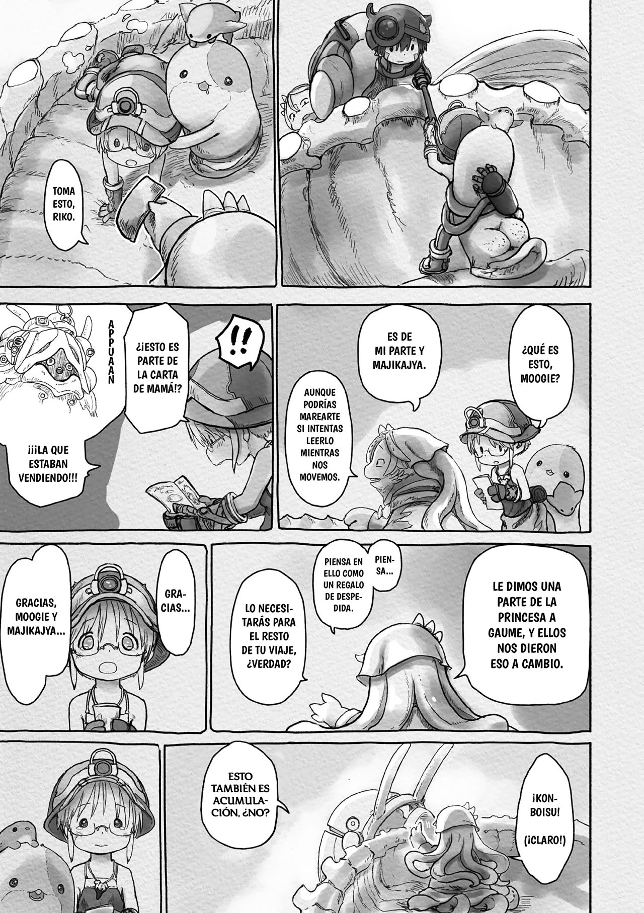 Made in Abyss Capitulo 58: Hacia el Camino de la Llama página 23