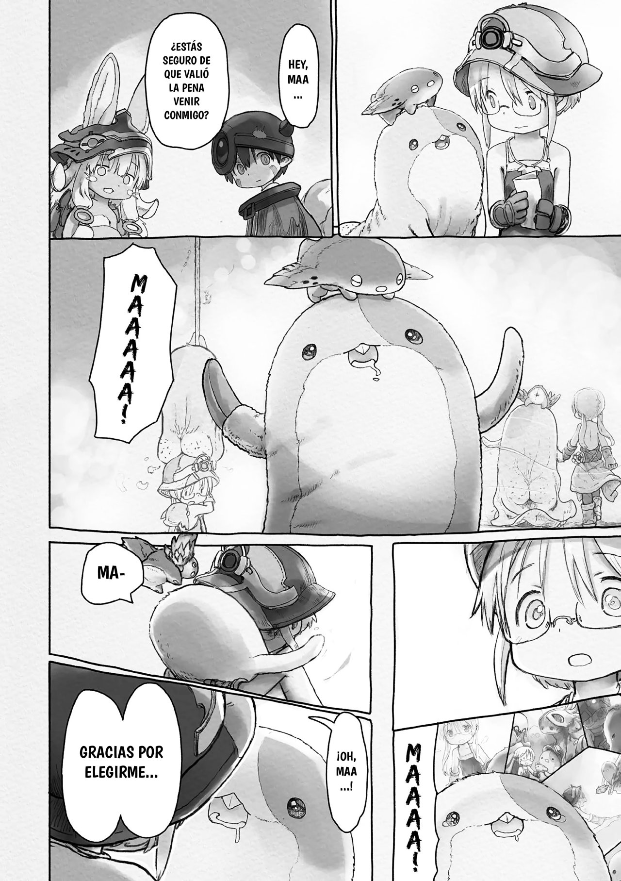 Made in Abyss Capitulo 58: Hacia el Camino de la Llama página 24