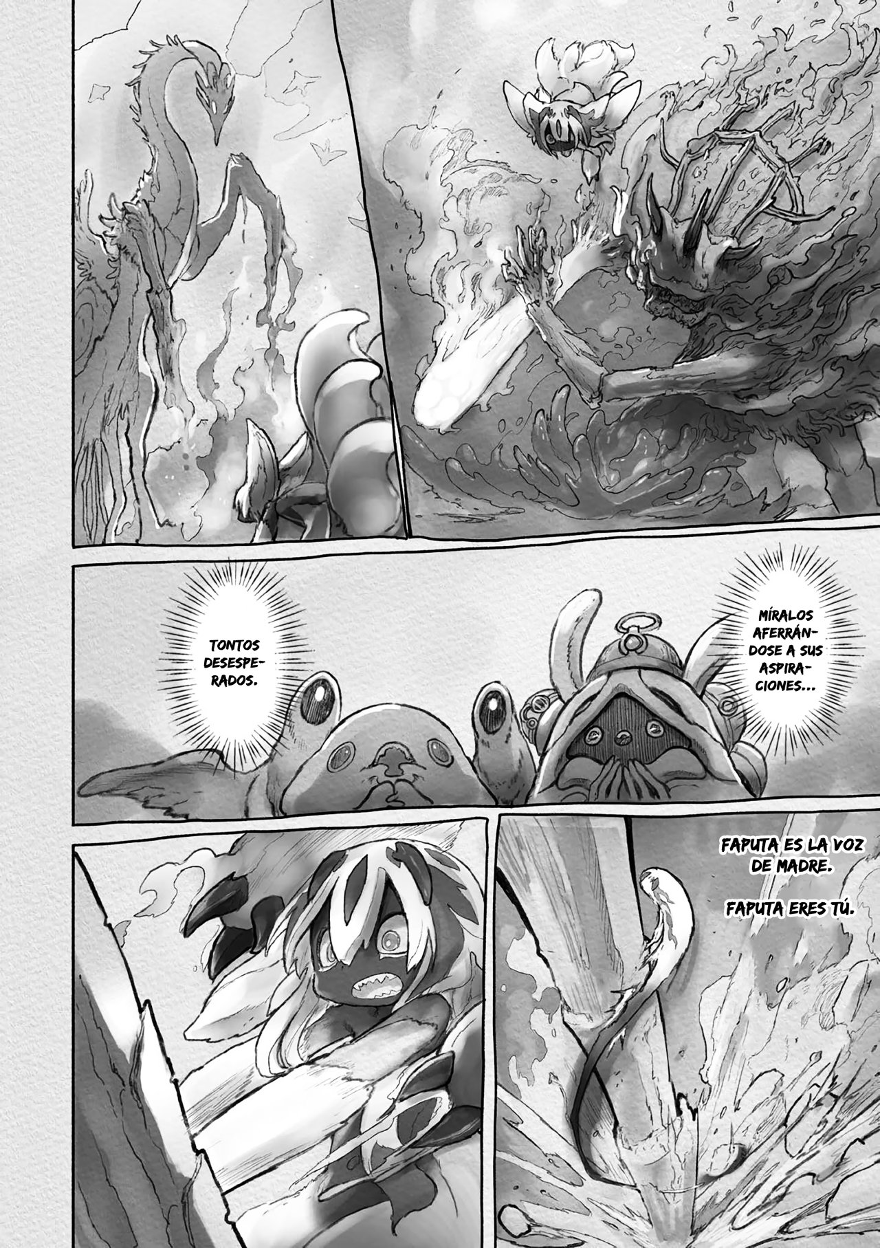 Made in Abyss Capitulo 58: Hacia el Camino de la Llama página 8