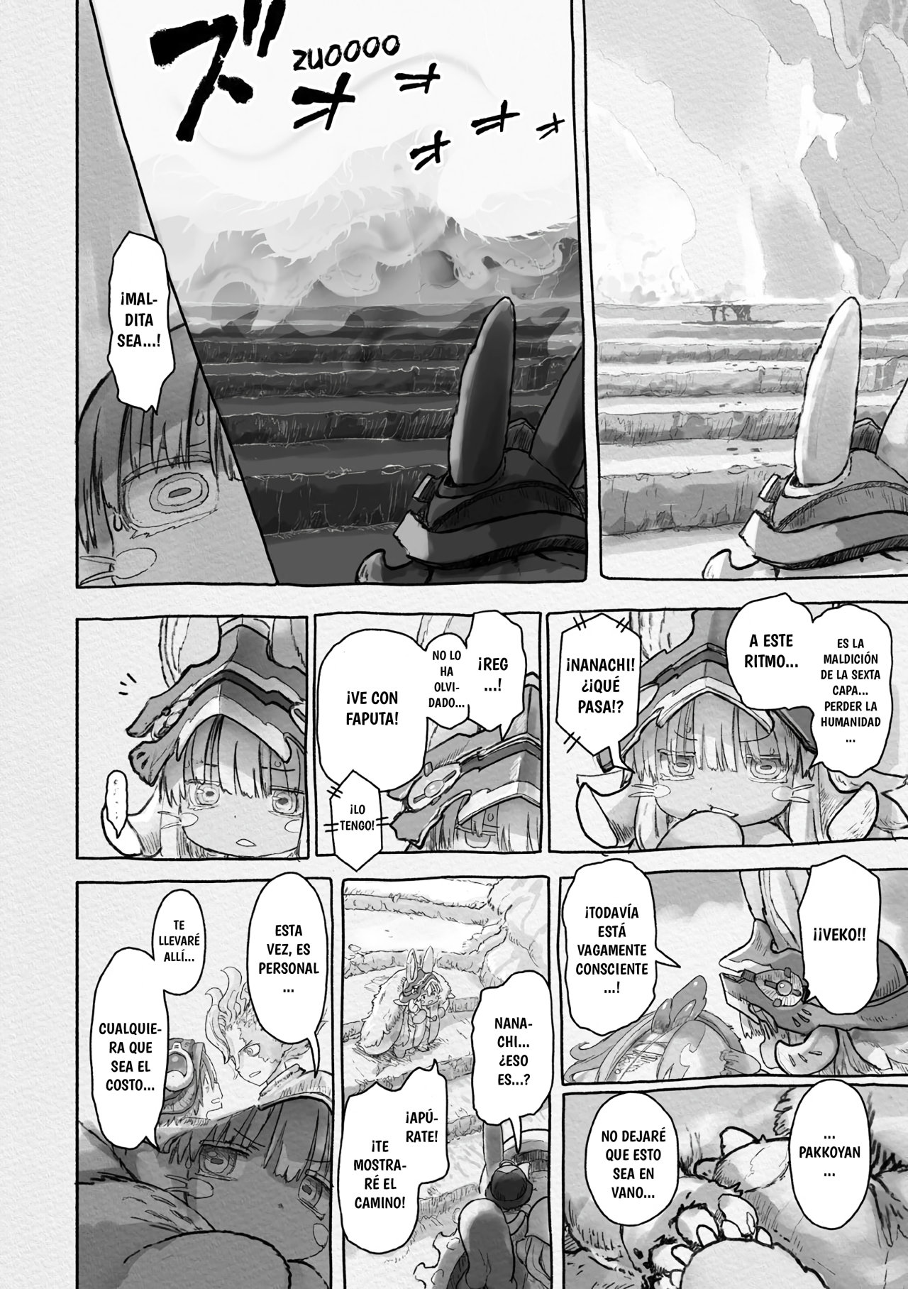 Made in Abyss Capitulo 59: Una Cálida Oscuridad página 10