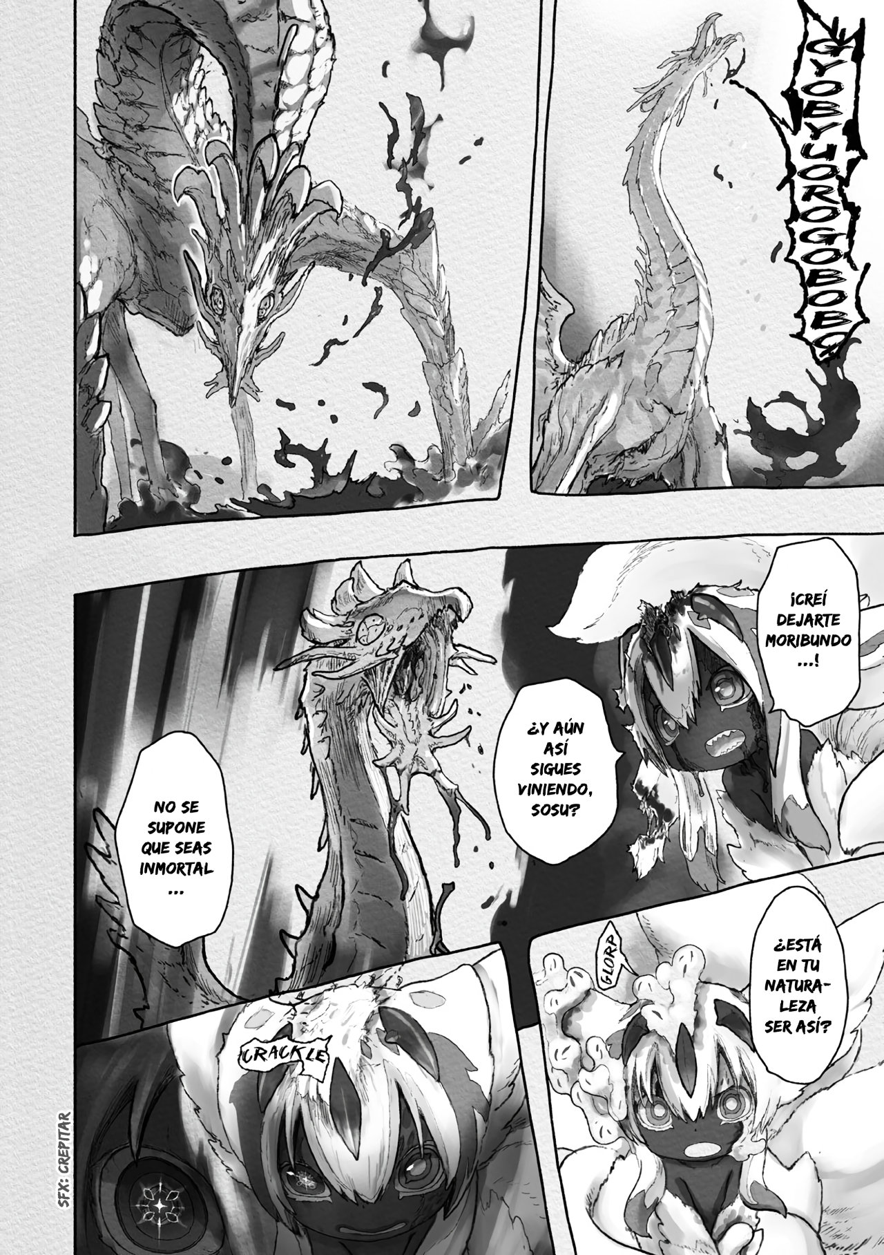 Made in Abyss Capitulo 59: Una Cálida Oscuridad página 12