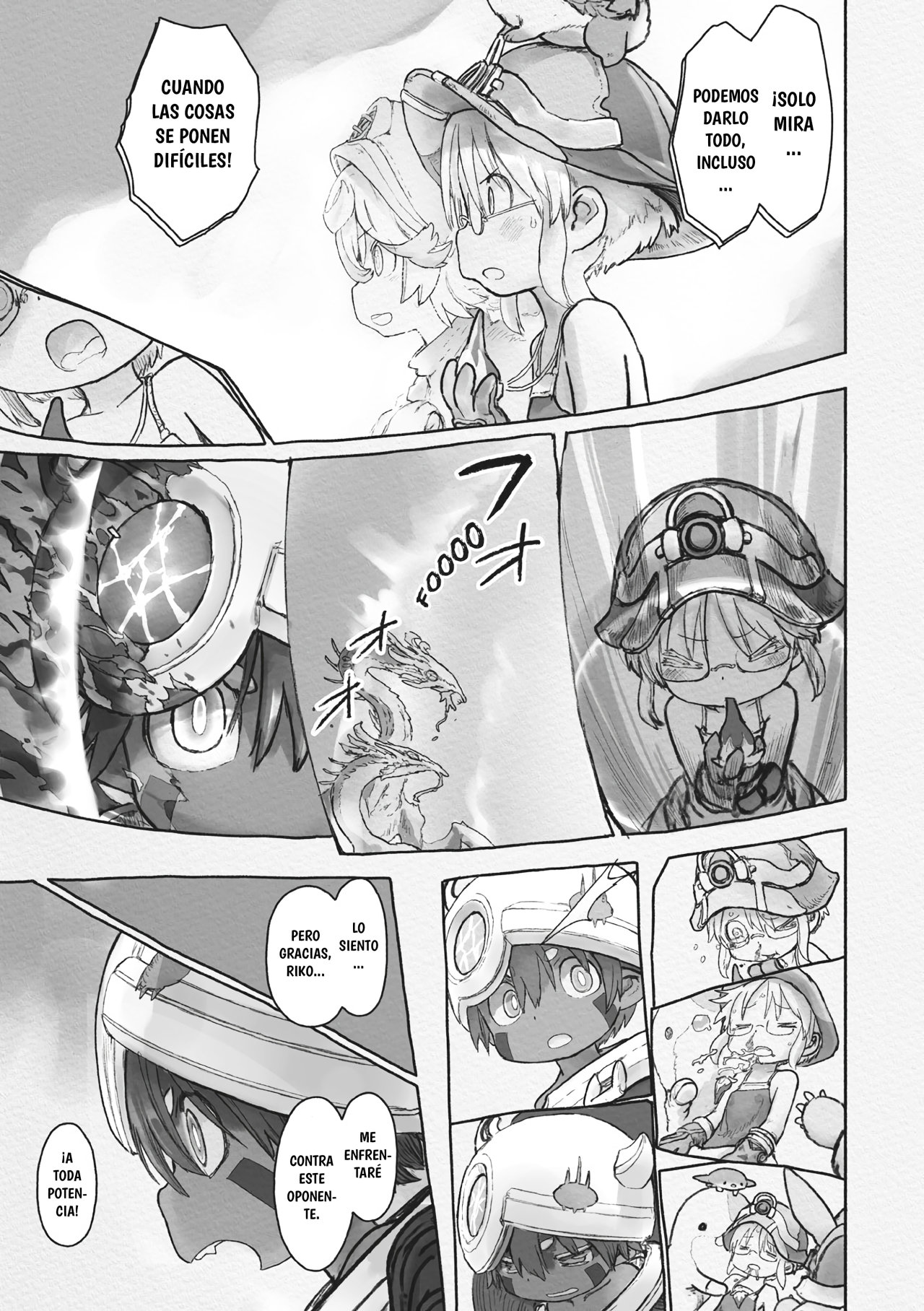 Made in Abyss Capitulo 59: Una Cálida Oscuridad página 15