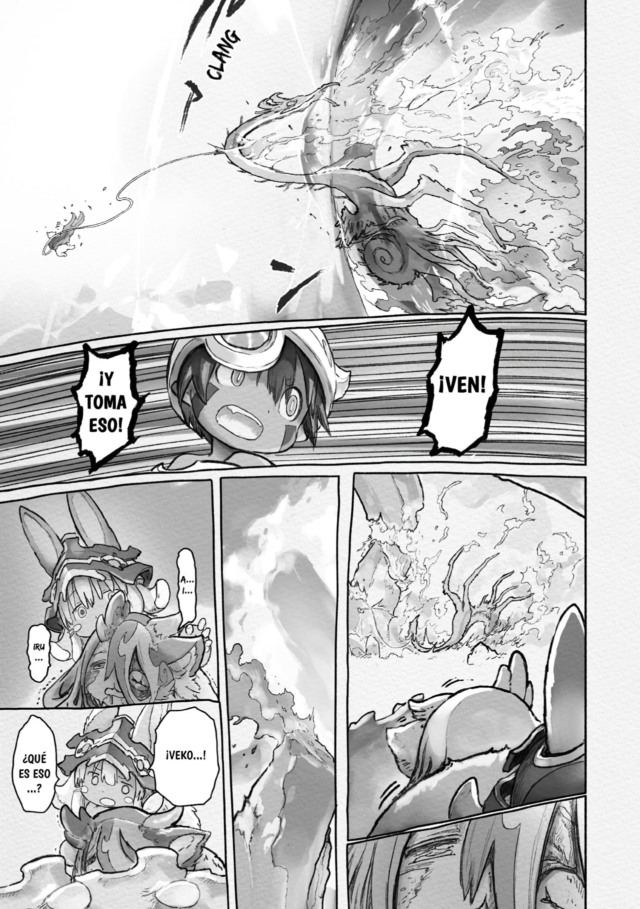 Made in Abyss Capitulo 59: Una Cálida Oscuridad página 17
