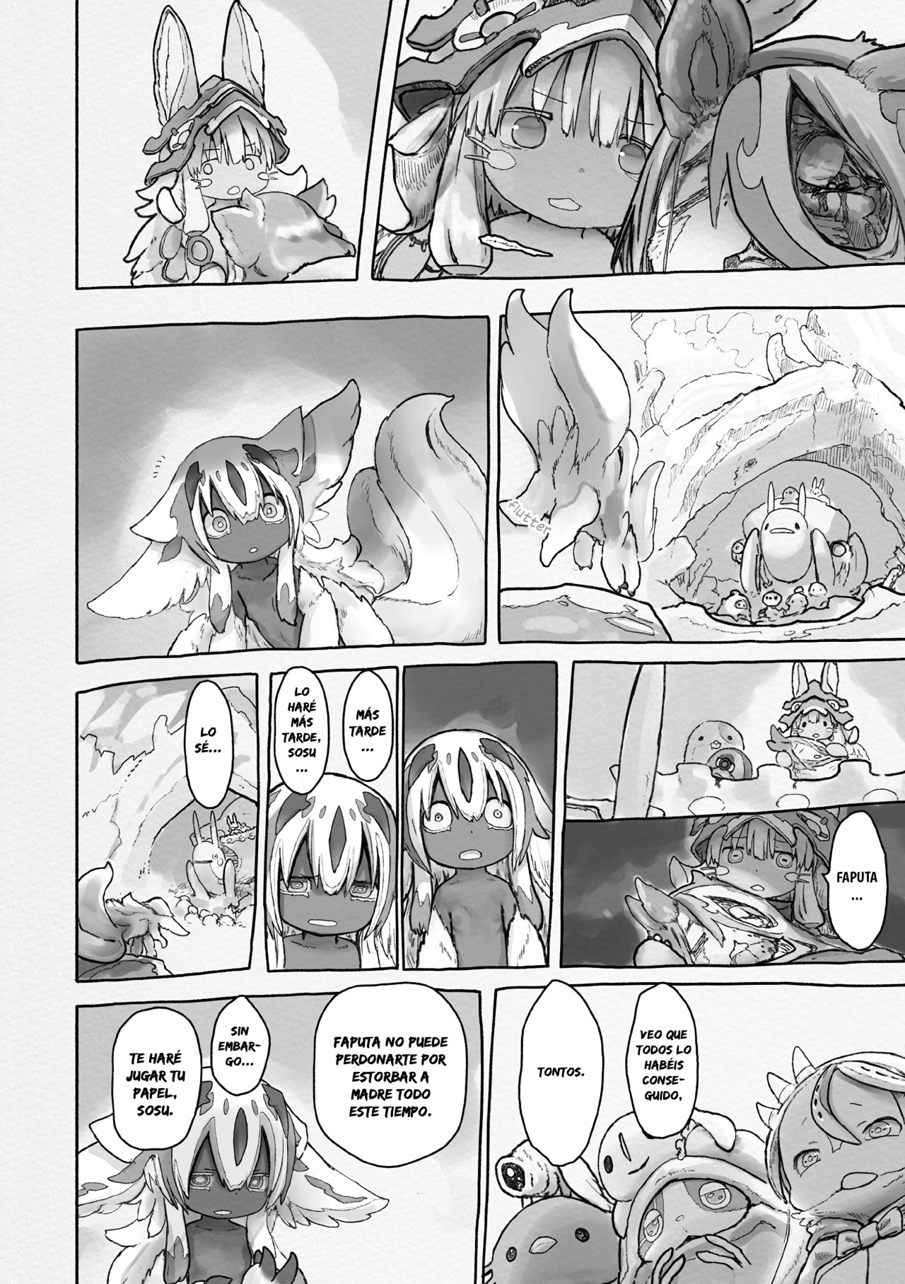 Made in Abyss Capitulo 59: Una Cálida Oscuridad página 18