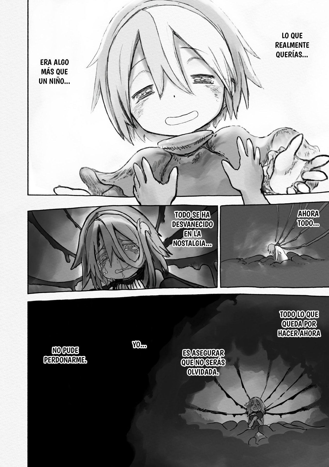Made in Abyss Capitulo 59: Una Cálida Oscuridad página 28