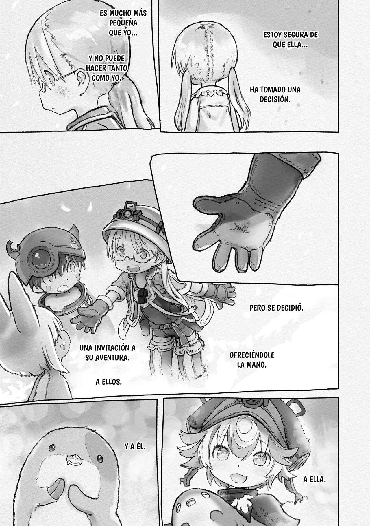 Made in Abyss Capitulo 59: Una Cálida Oscuridad página 3
