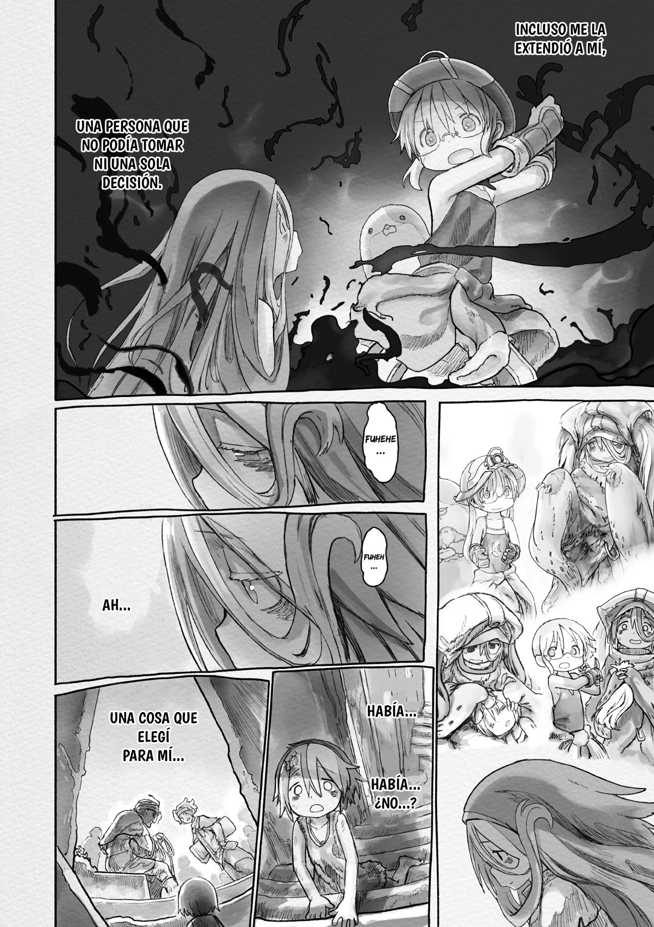 Made in Abyss Capitulo 59: Una Cálida Oscuridad página 4