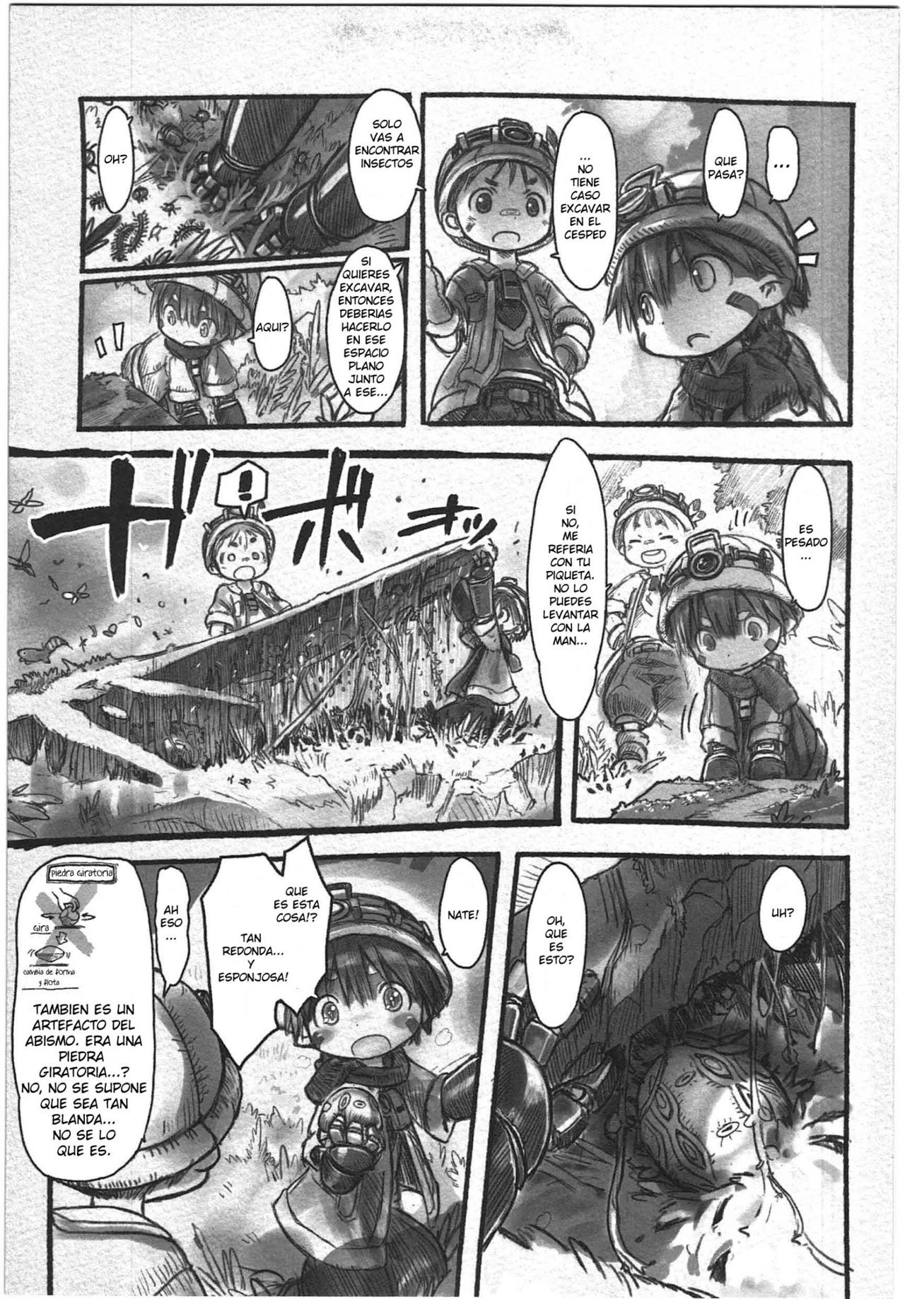 Made in Abyss Capitulo 6: Premonición página 3