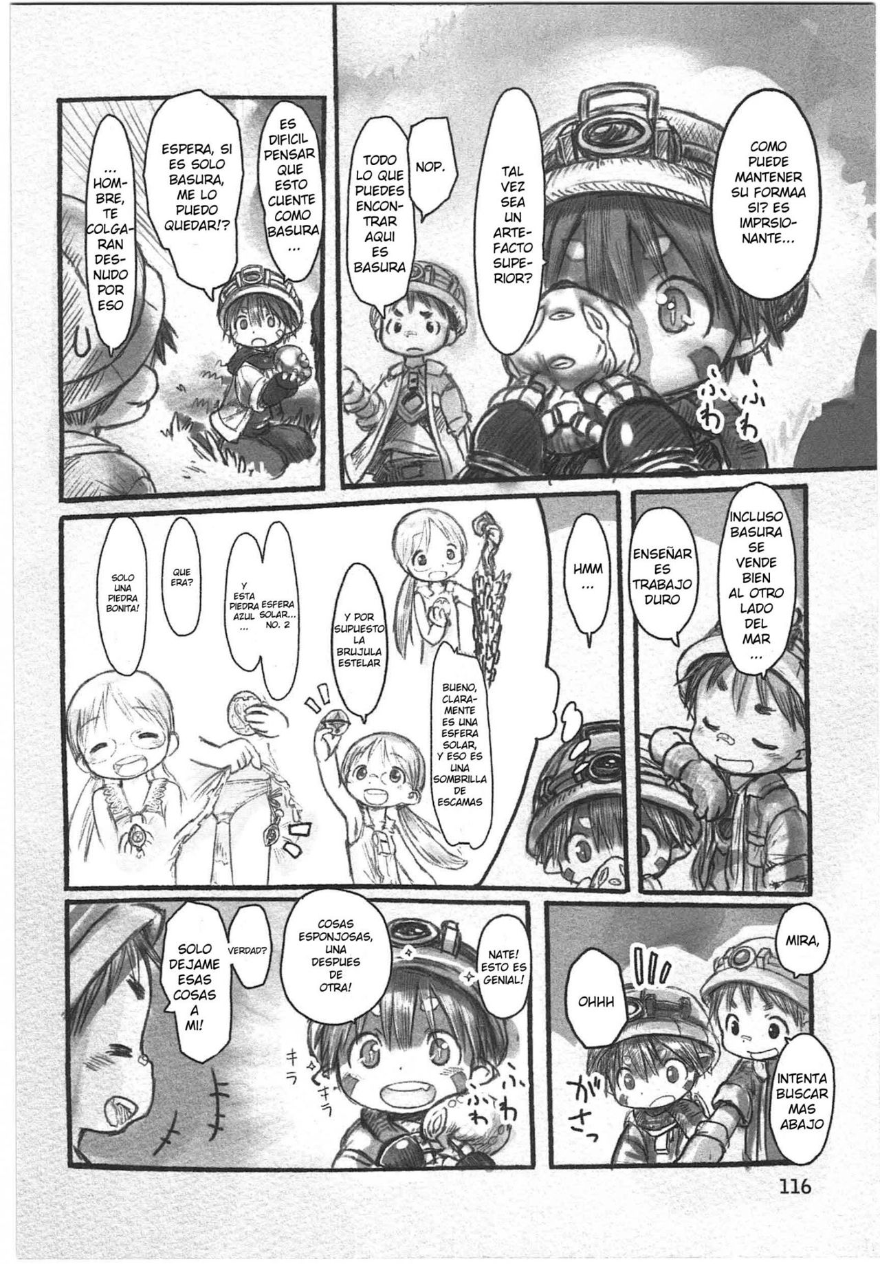 Made in Abyss Capitulo 6: Premonición página 4