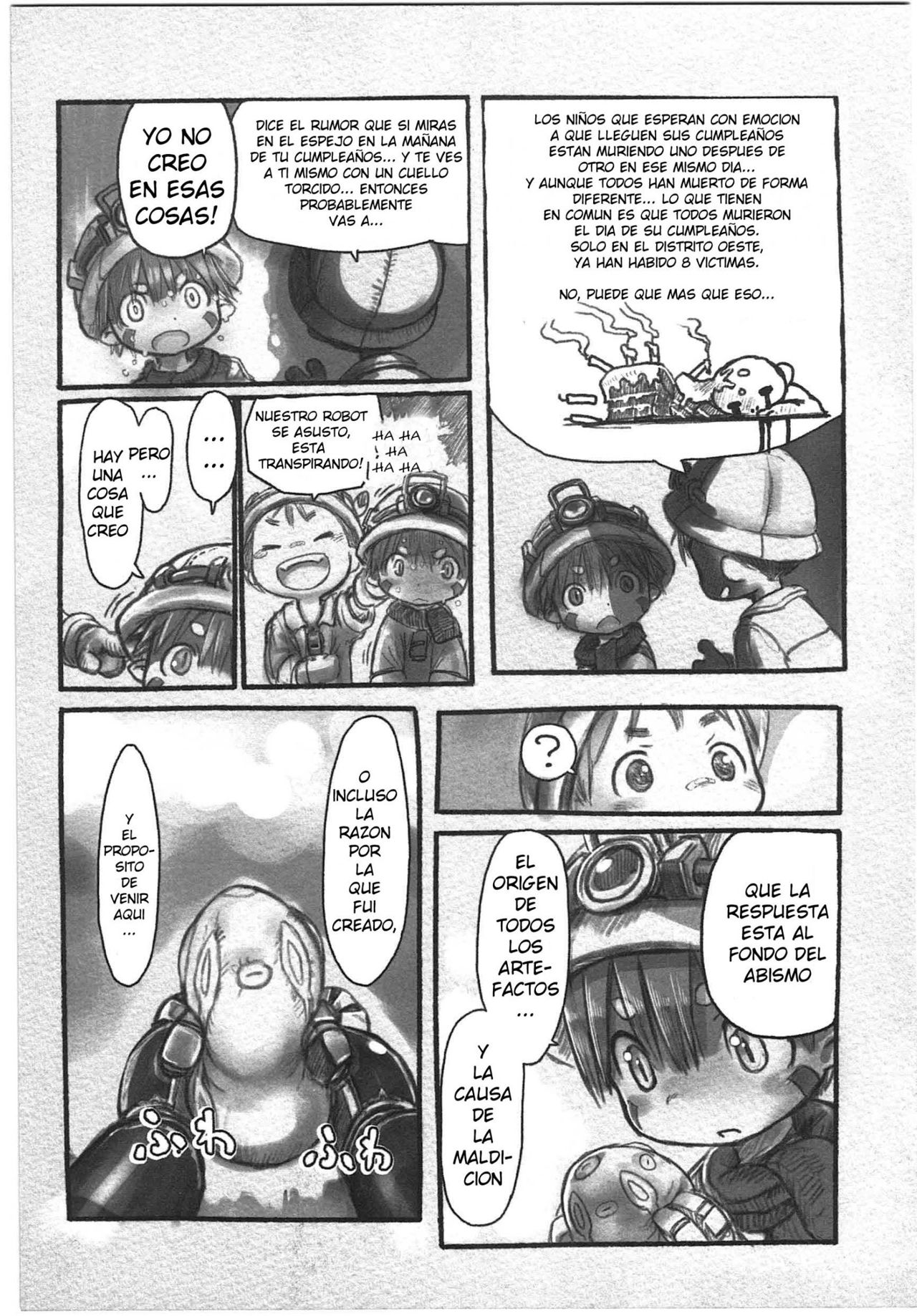 Made in Abyss Capitulo 6: Premonición página 6