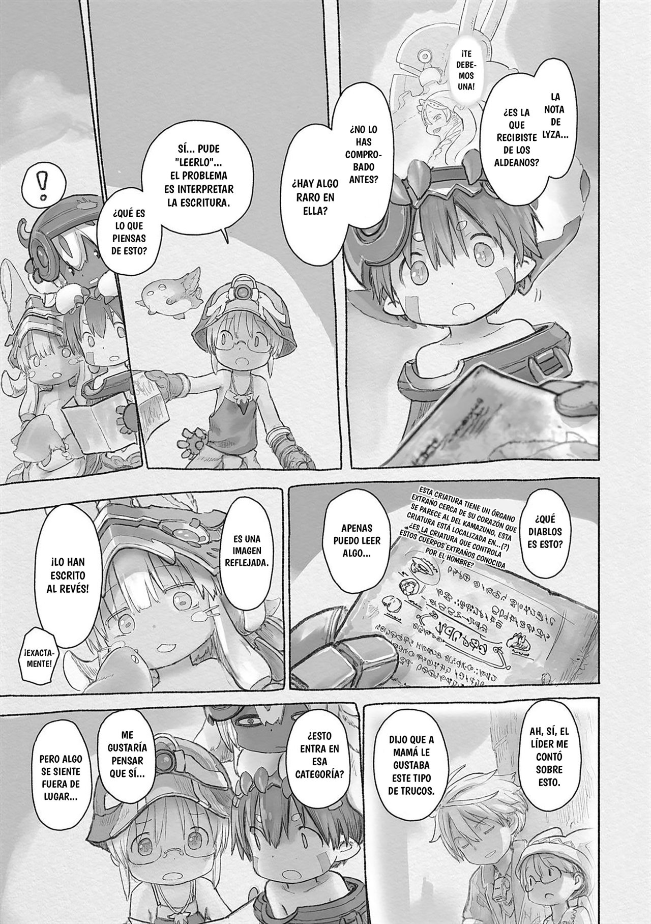 Made in Abyss Capitulo 61: Puedes ir donde sea página 11