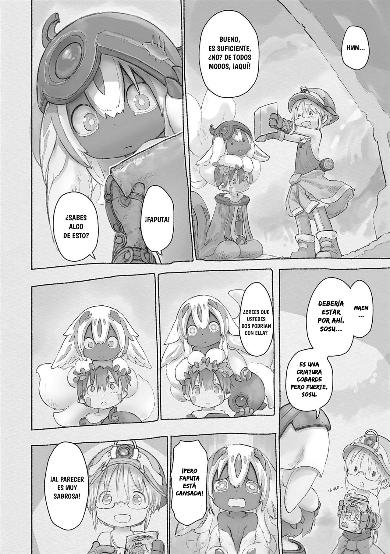 Made in Abyss Capitulo 61: Puedes ir donde sea página 12