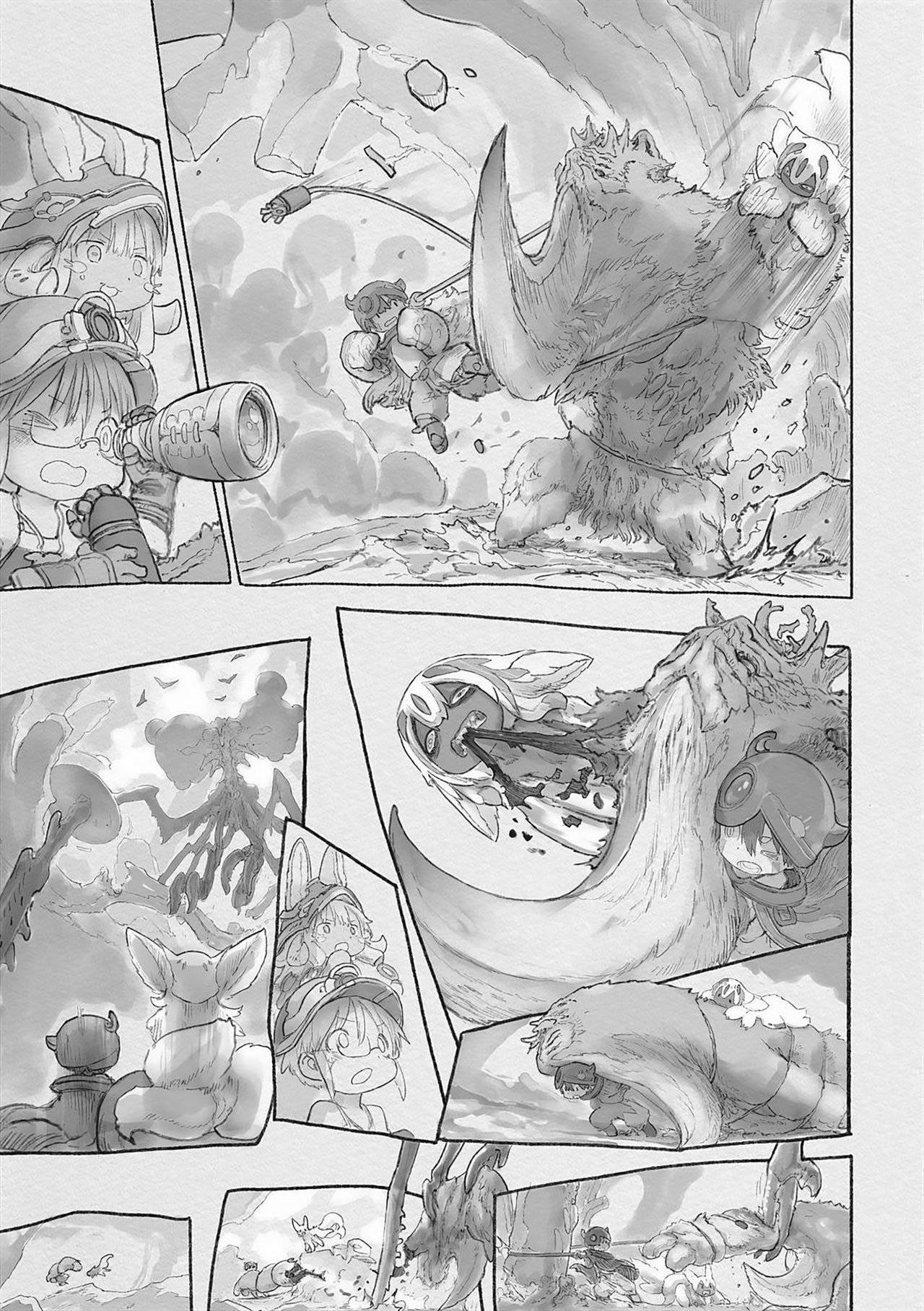 Made in Abyss Capitulo 61: Puedes ir donde sea página 13