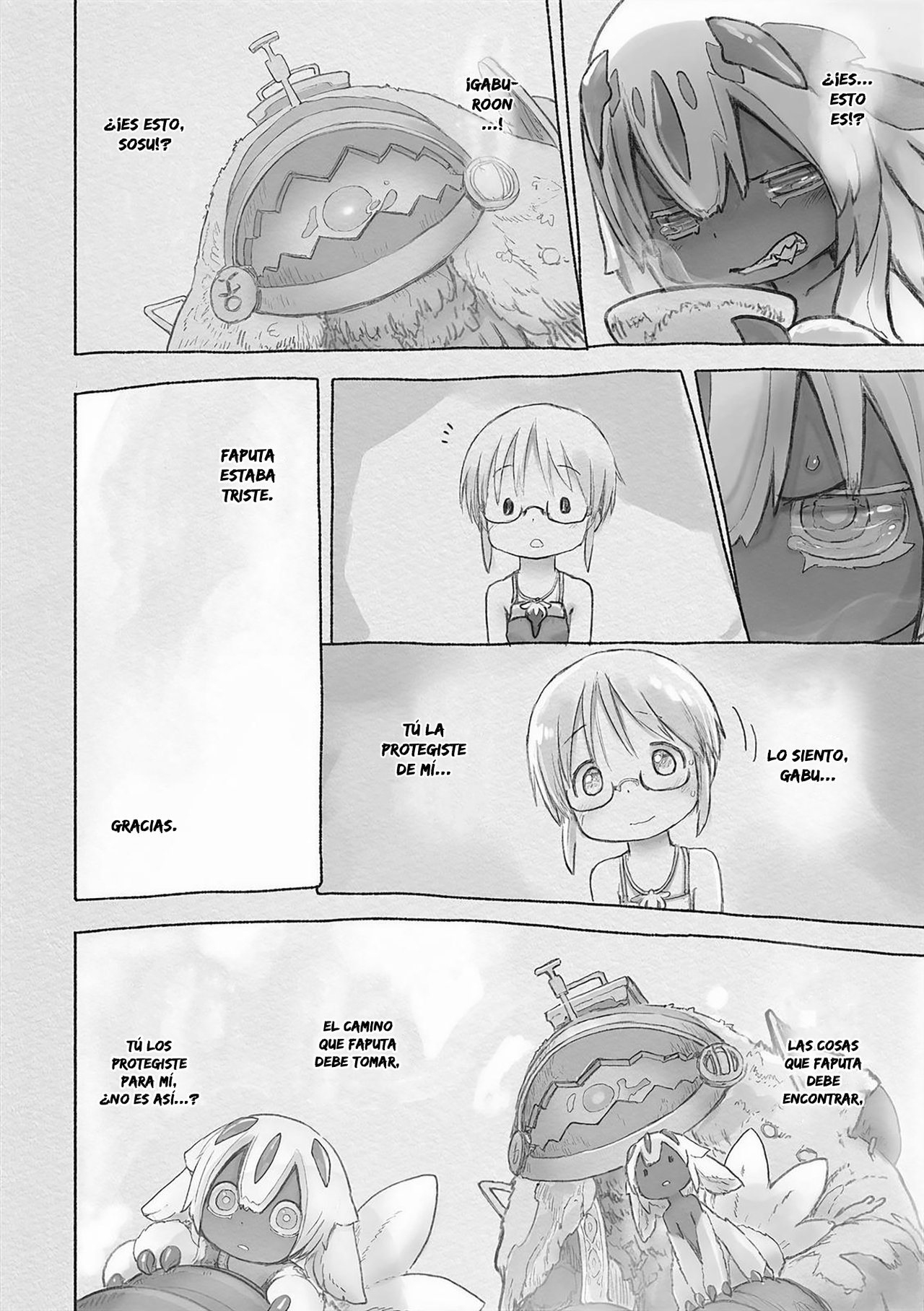 Made in Abyss Capitulo 61: Puedes ir donde sea página 18