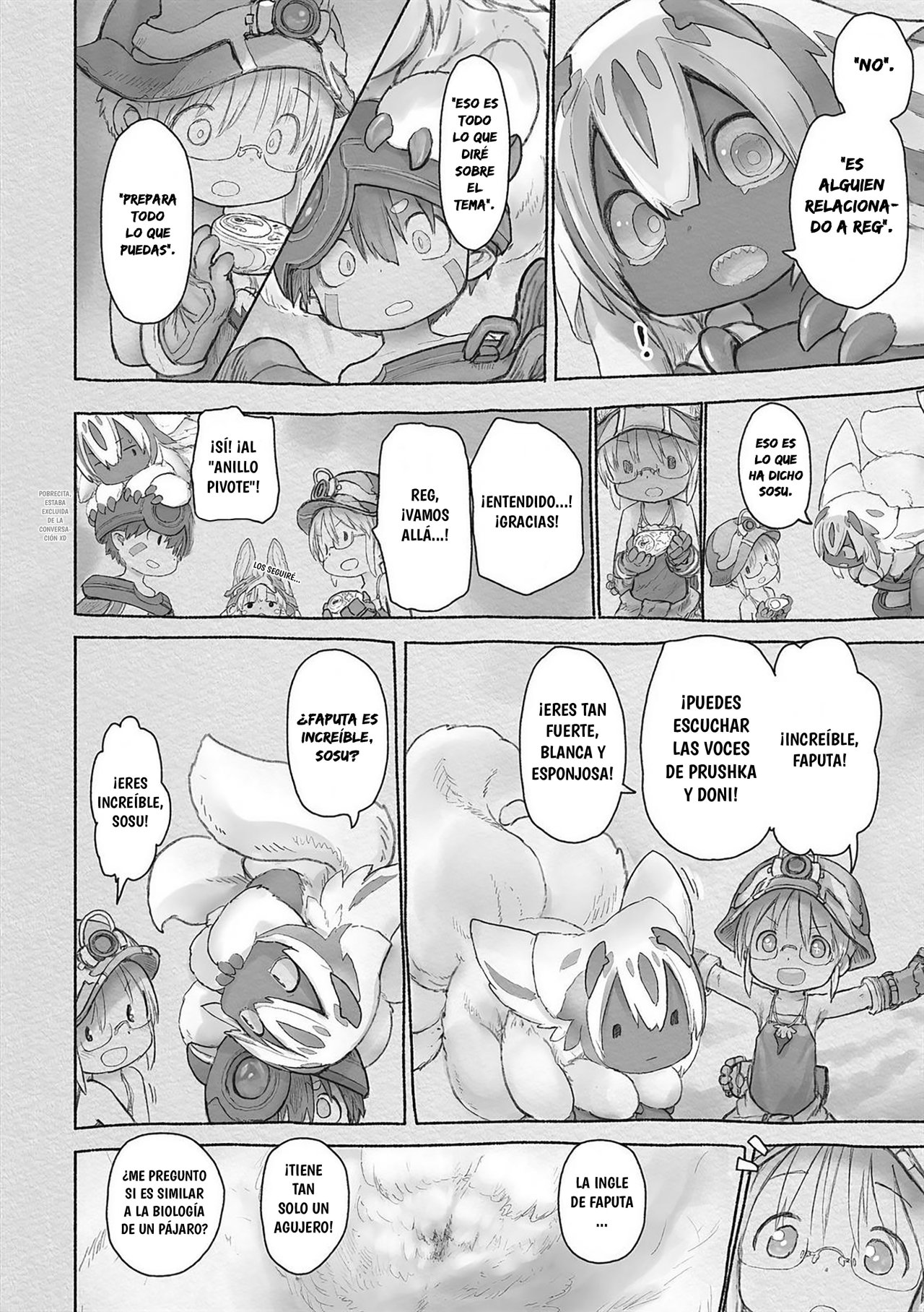 Made in Abyss Capitulo 61: Puedes ir donde sea página 8
