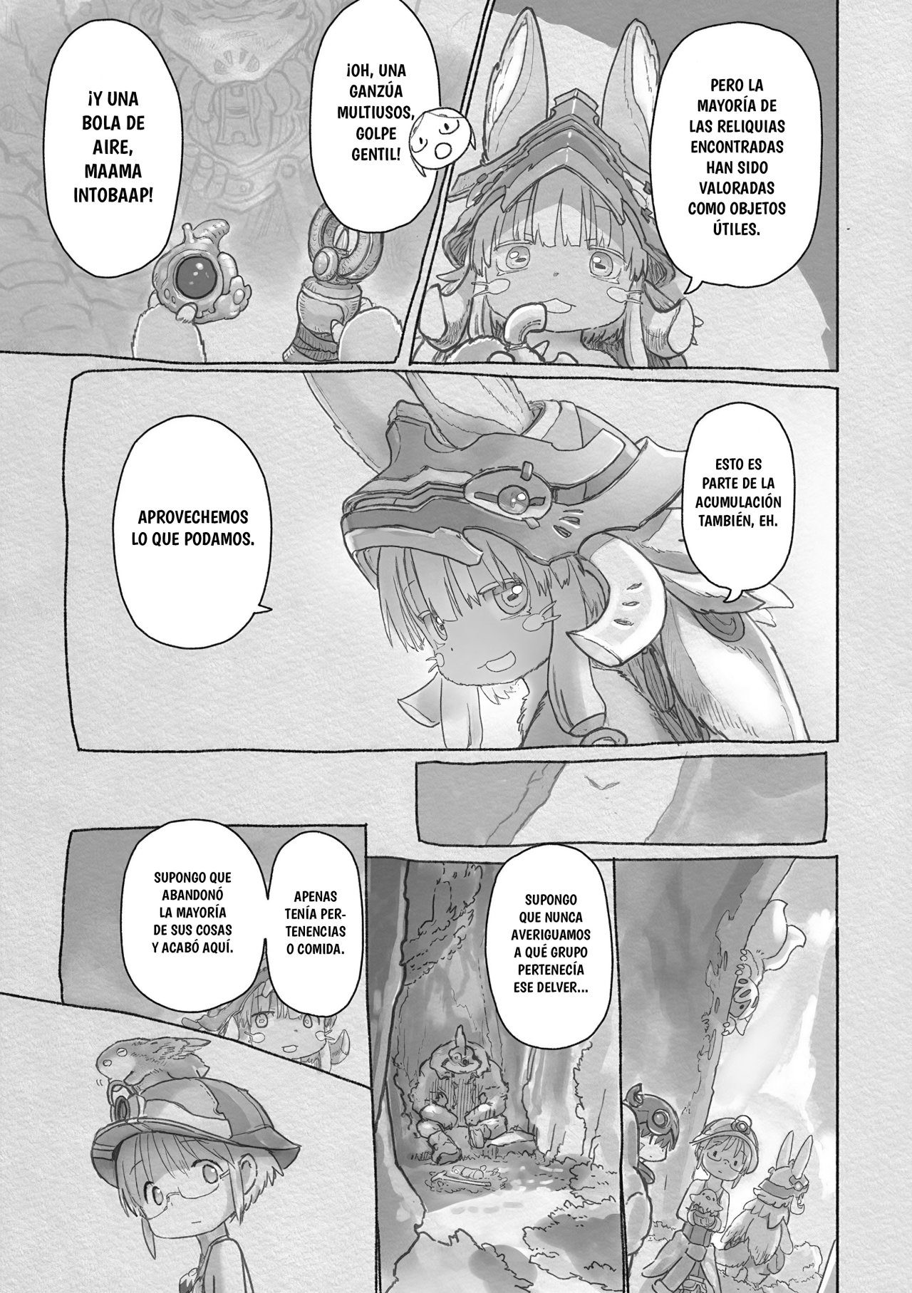 Made in Abyss Capitulo 62: El paraje de la canción página 22