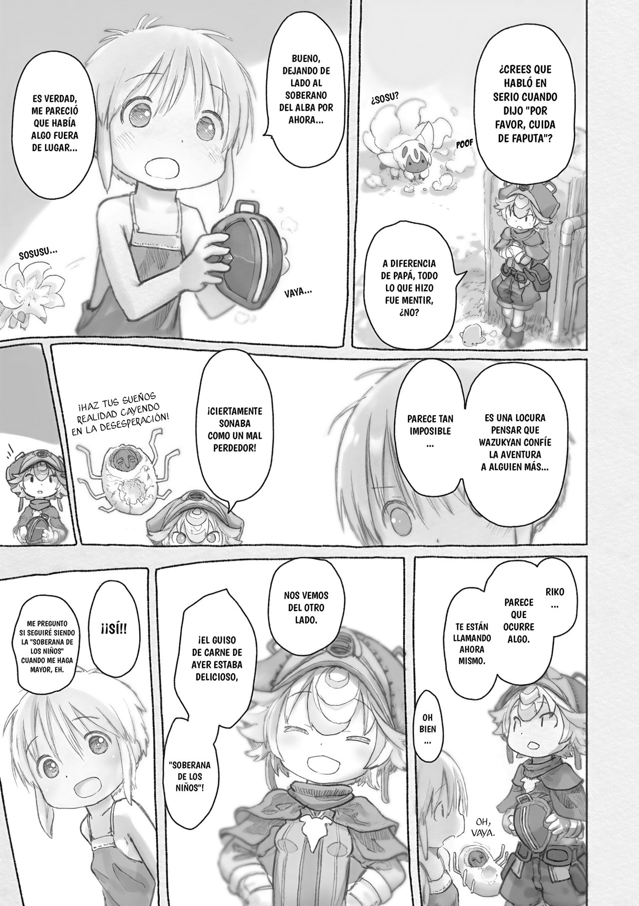 Made in Abyss Capitulo 62: El paraje de la canción página 8