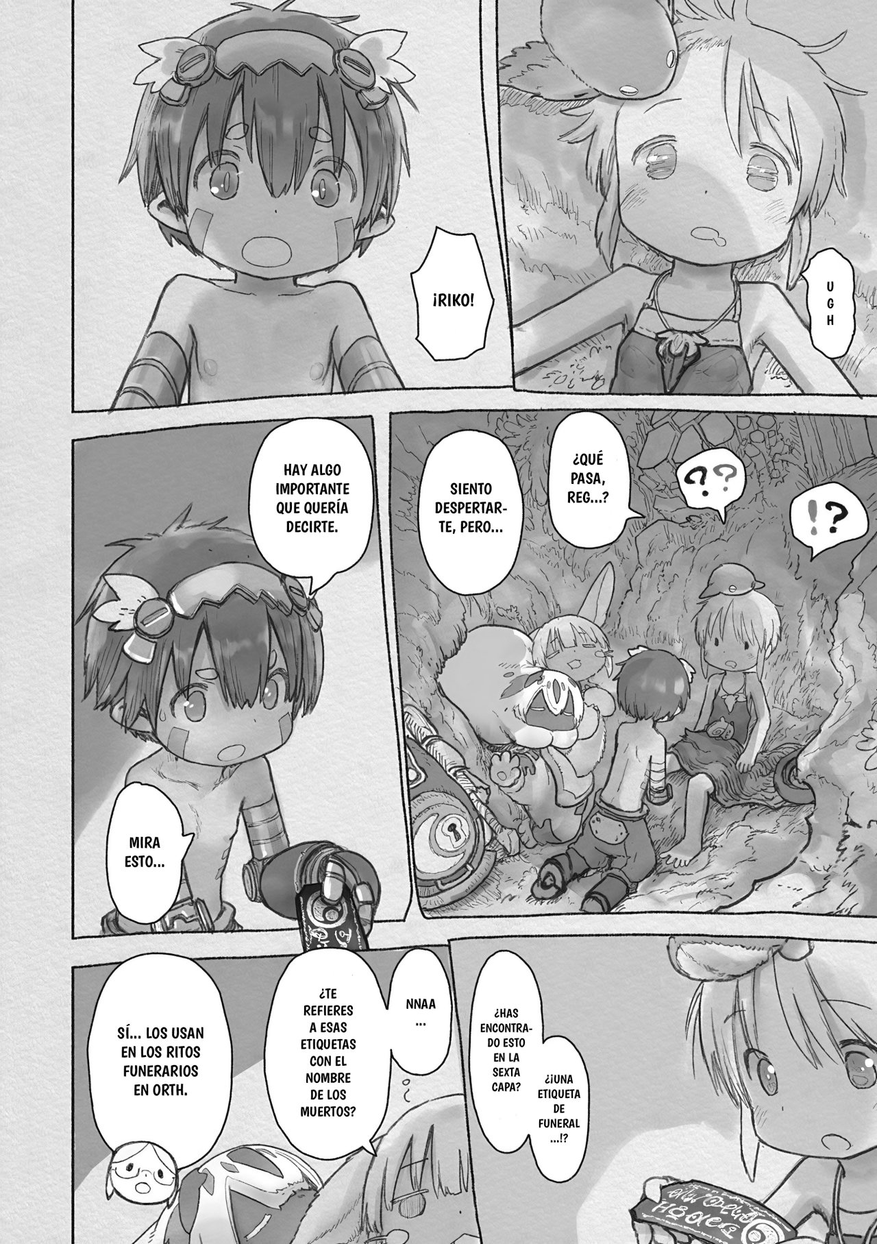 Made in Abyss Capitulo 62: El paraje de la canción página 9