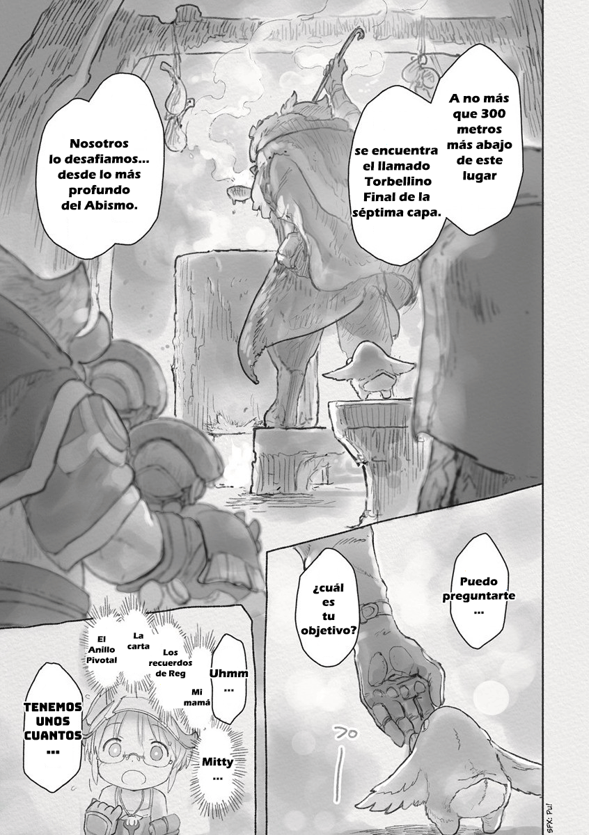 Made in Abyss Capitulo 63.2: La Flota Maldita página 28