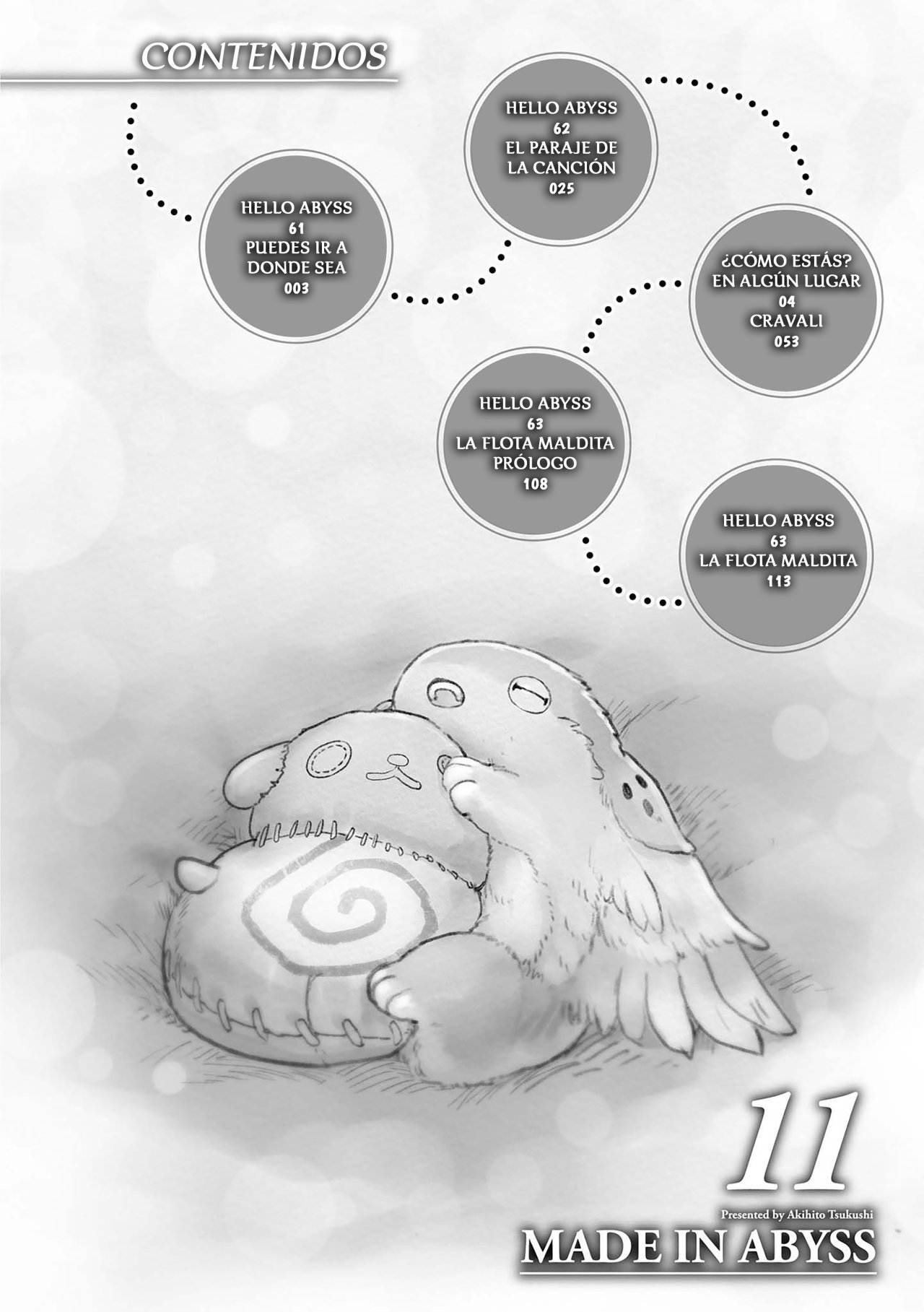 Made in Abyss Capitulo 63.5: Volumen 11 Extras página 3