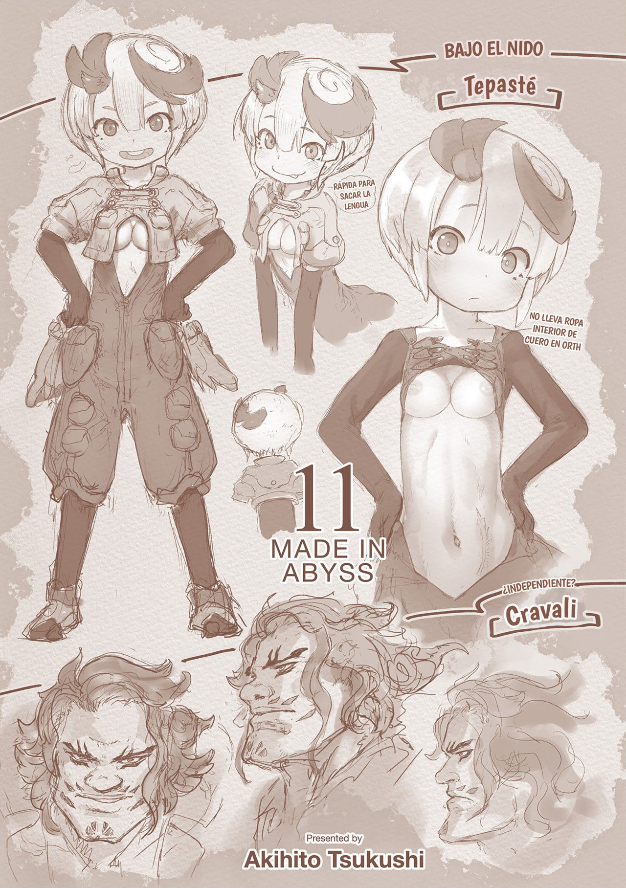 Made in Abyss Capitulo 63.5: Volumen 11 Extras página 9