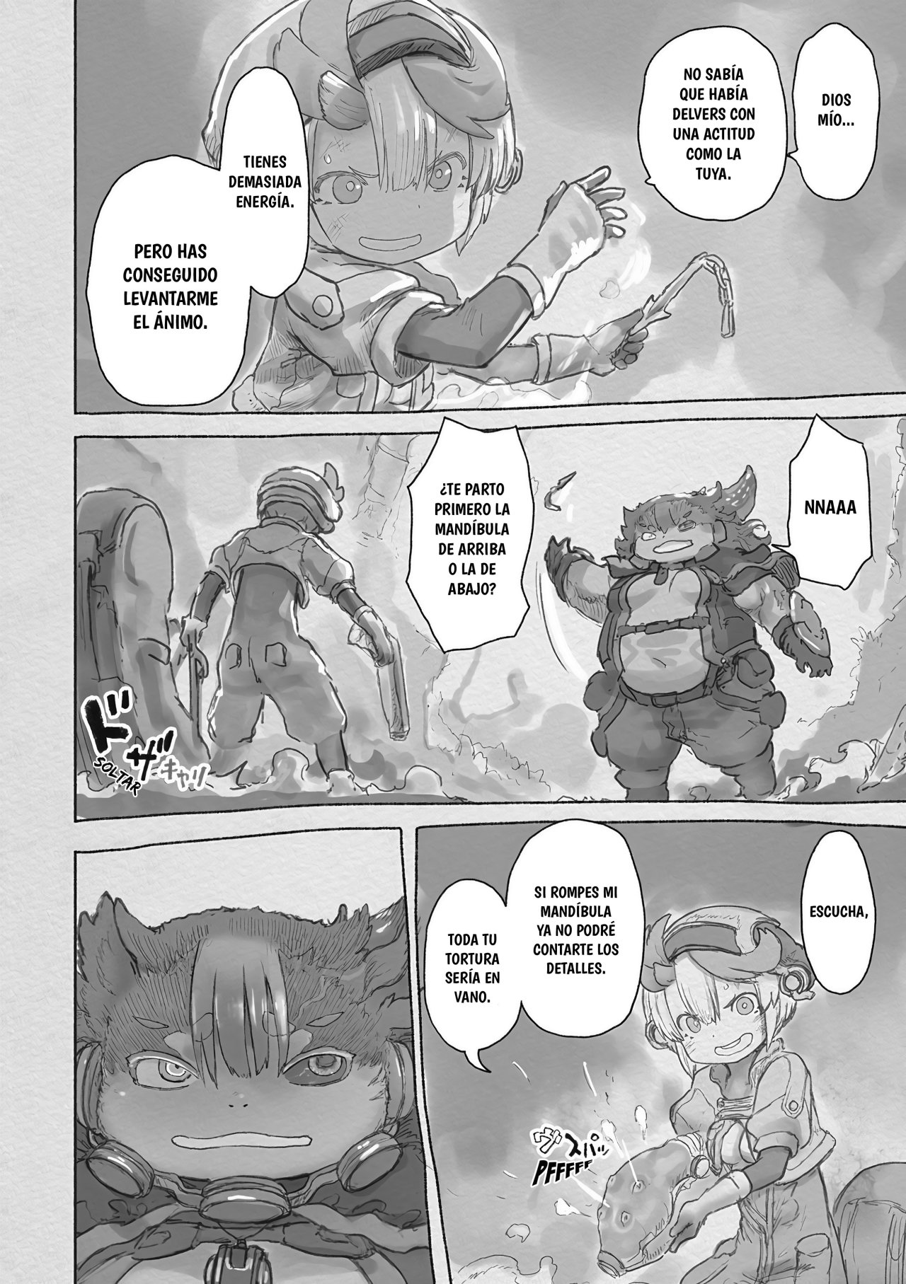 Made in Abyss Capitulo 63: Cravali página 55