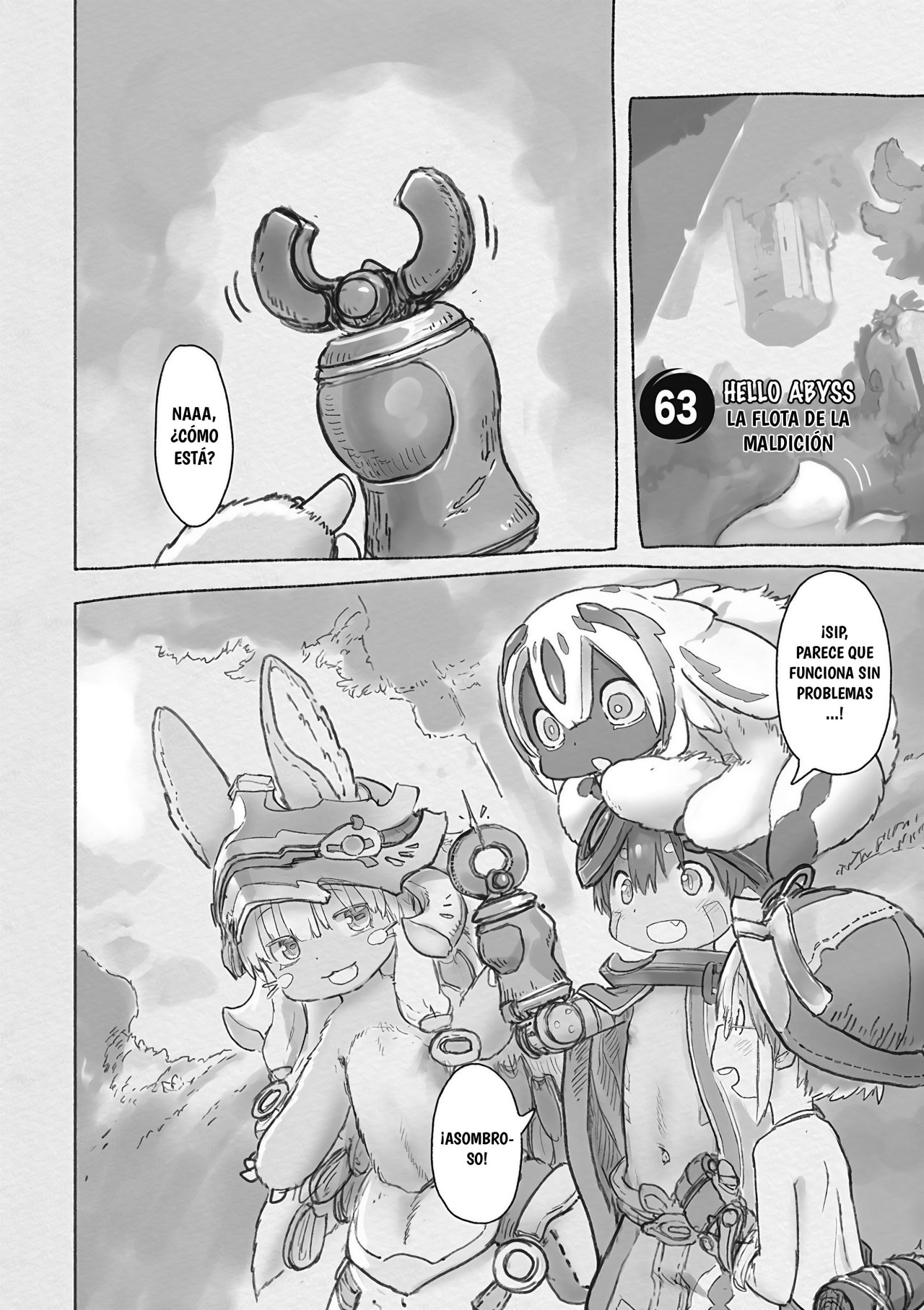 Made in Abyss Capitulo 63: Cravali página 57