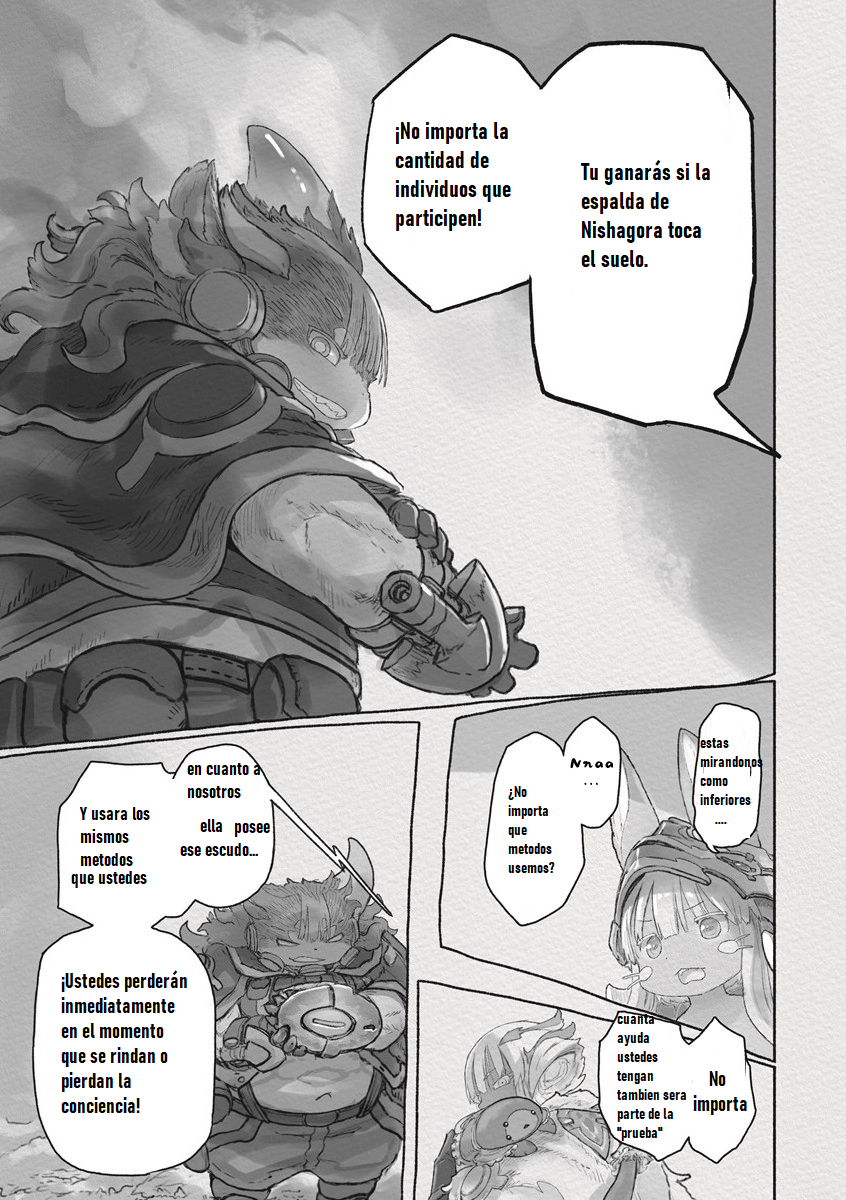 Made in Abyss Capitulo 64: Juusou página 14