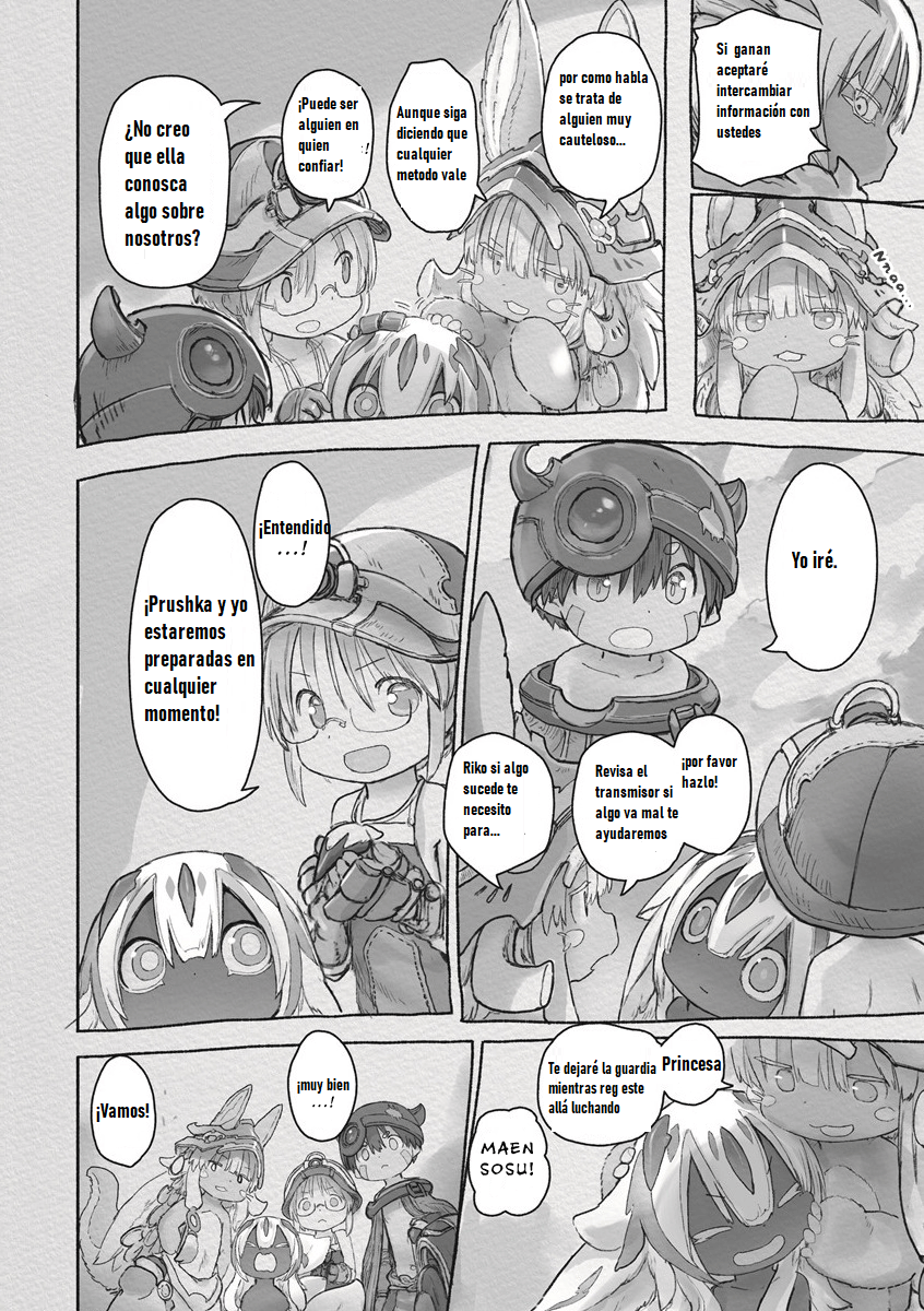 Made in Abyss Capitulo 64: Juusou página 15
