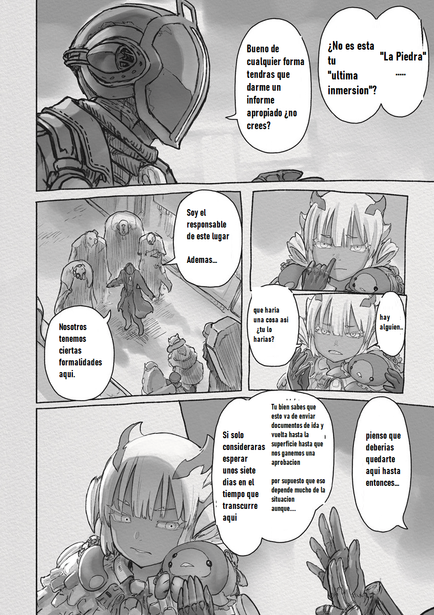 Made in Abyss Capitulo 64: Juusou página 6
