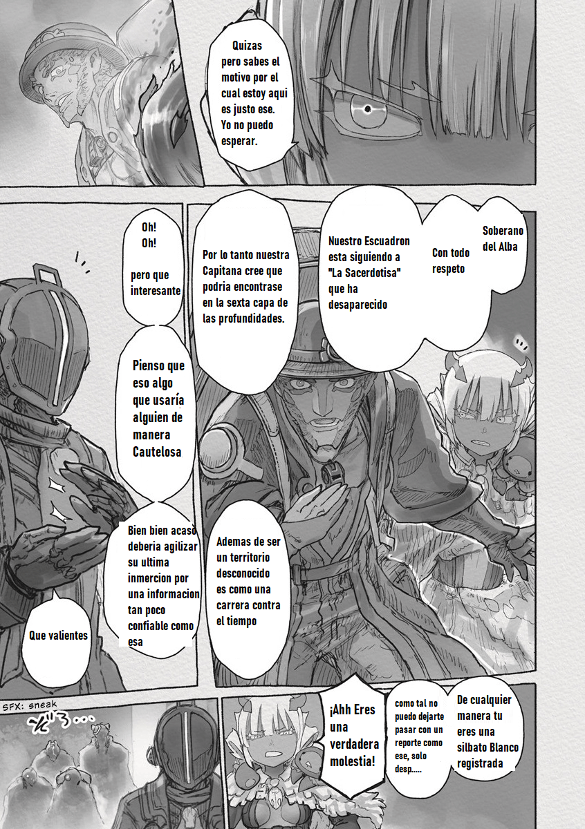 Made in Abyss Capitulo 64: Juusou página 7
