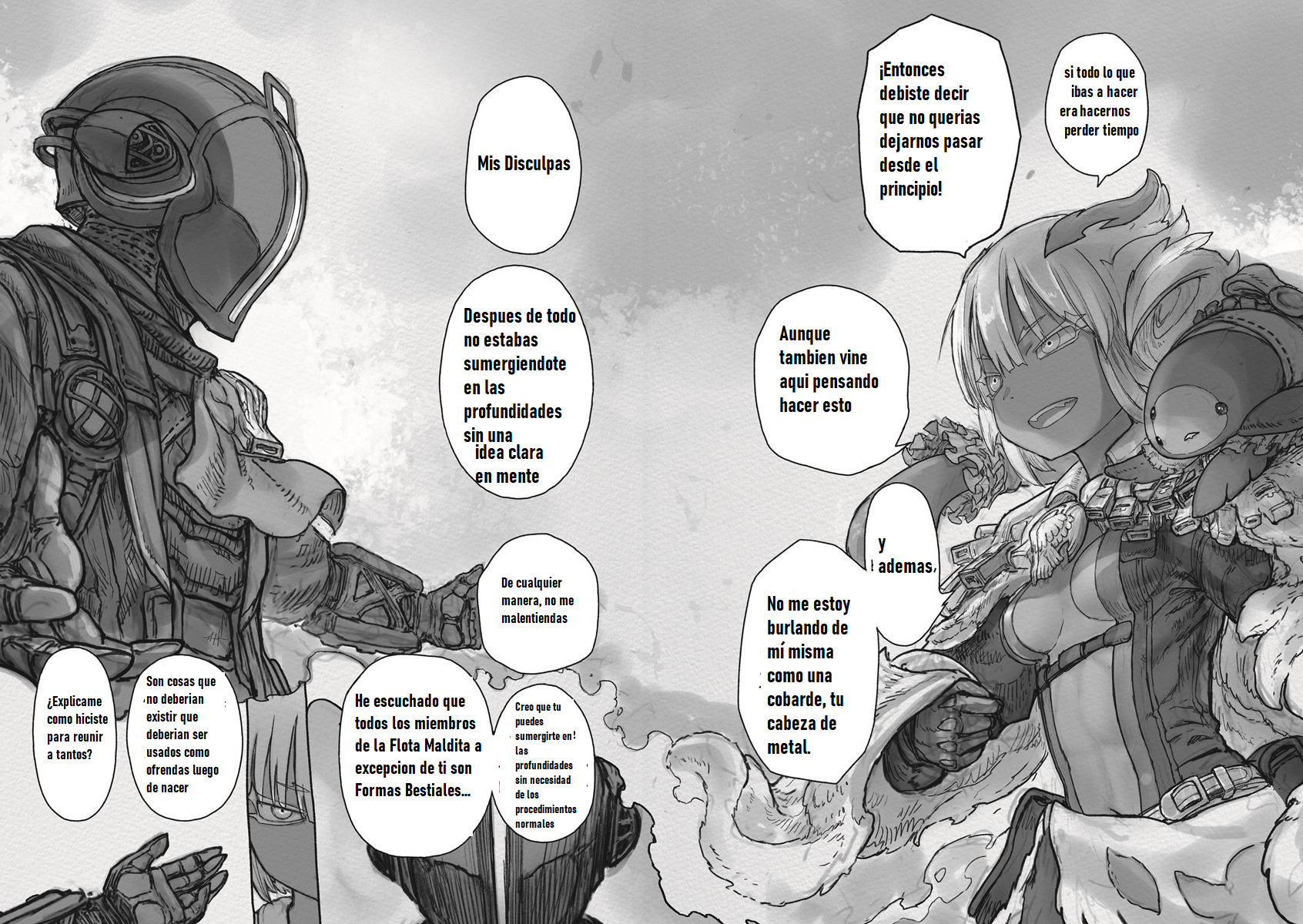 Made in Abyss Capitulo 64: Juusou página 8
