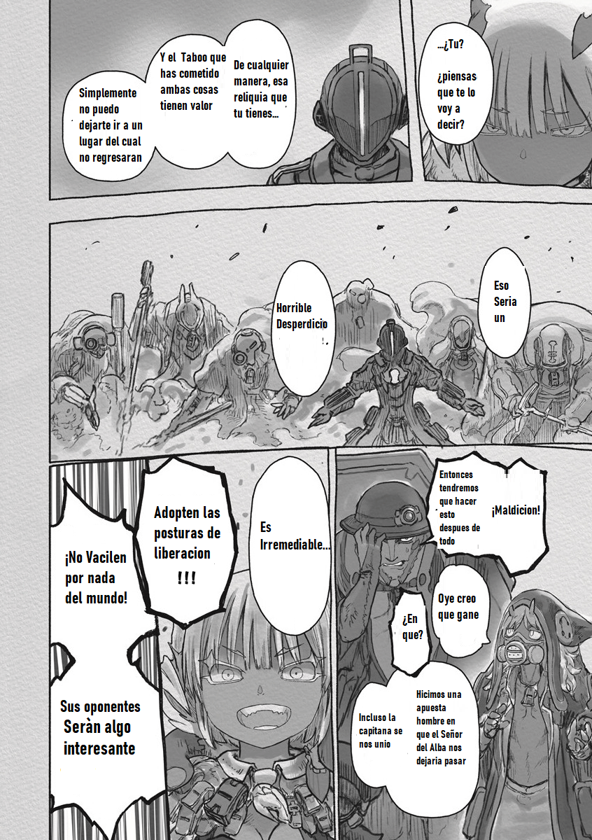 Made in Abyss Capitulo 64: Juusou página 9