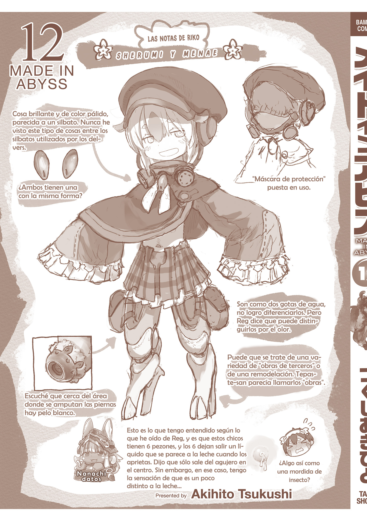 Made in Abyss Capitulo 66.5: Volumen 12 Extras página 4