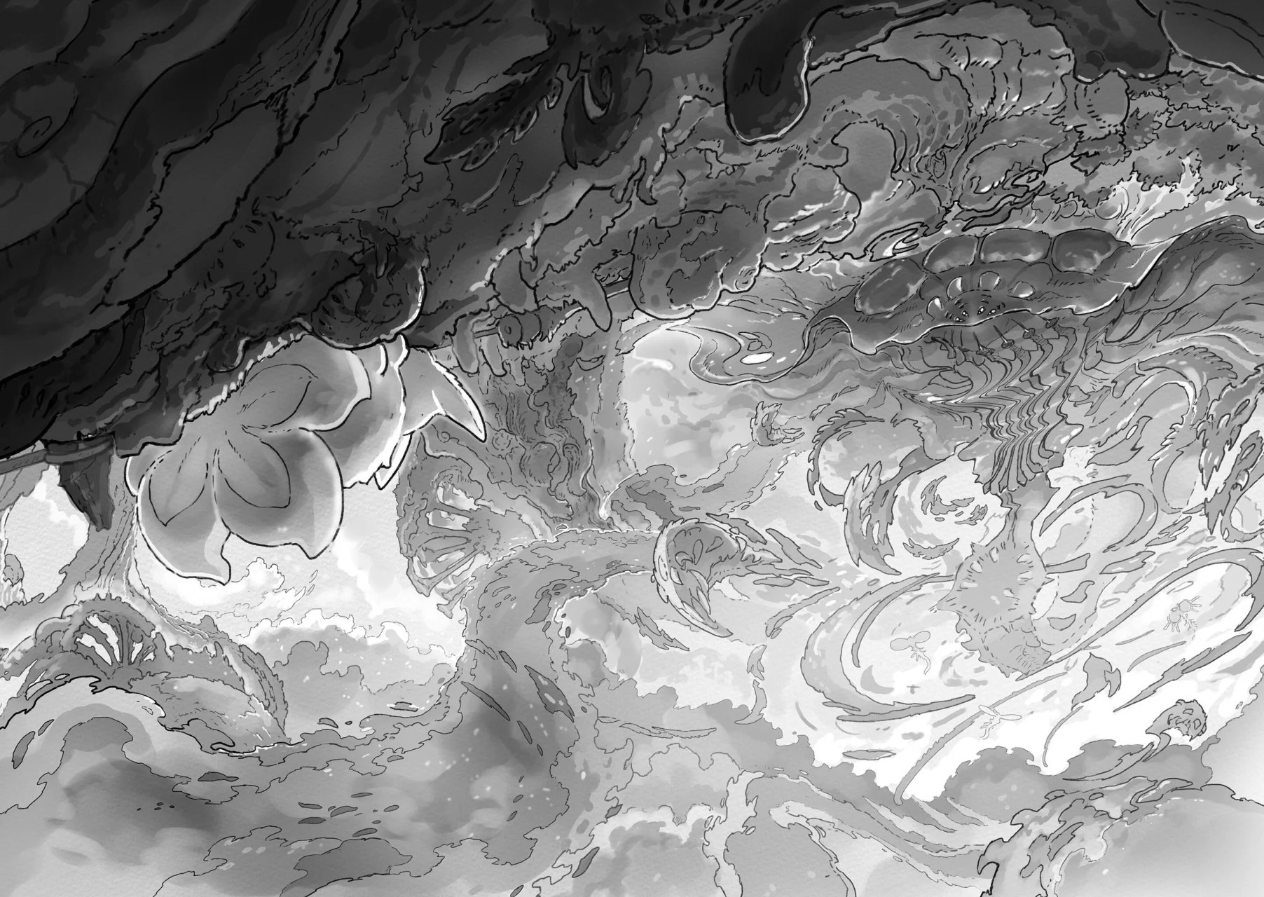 Made in Abyss Capitulo 68: Zona de peligro en el Torbellino página 14