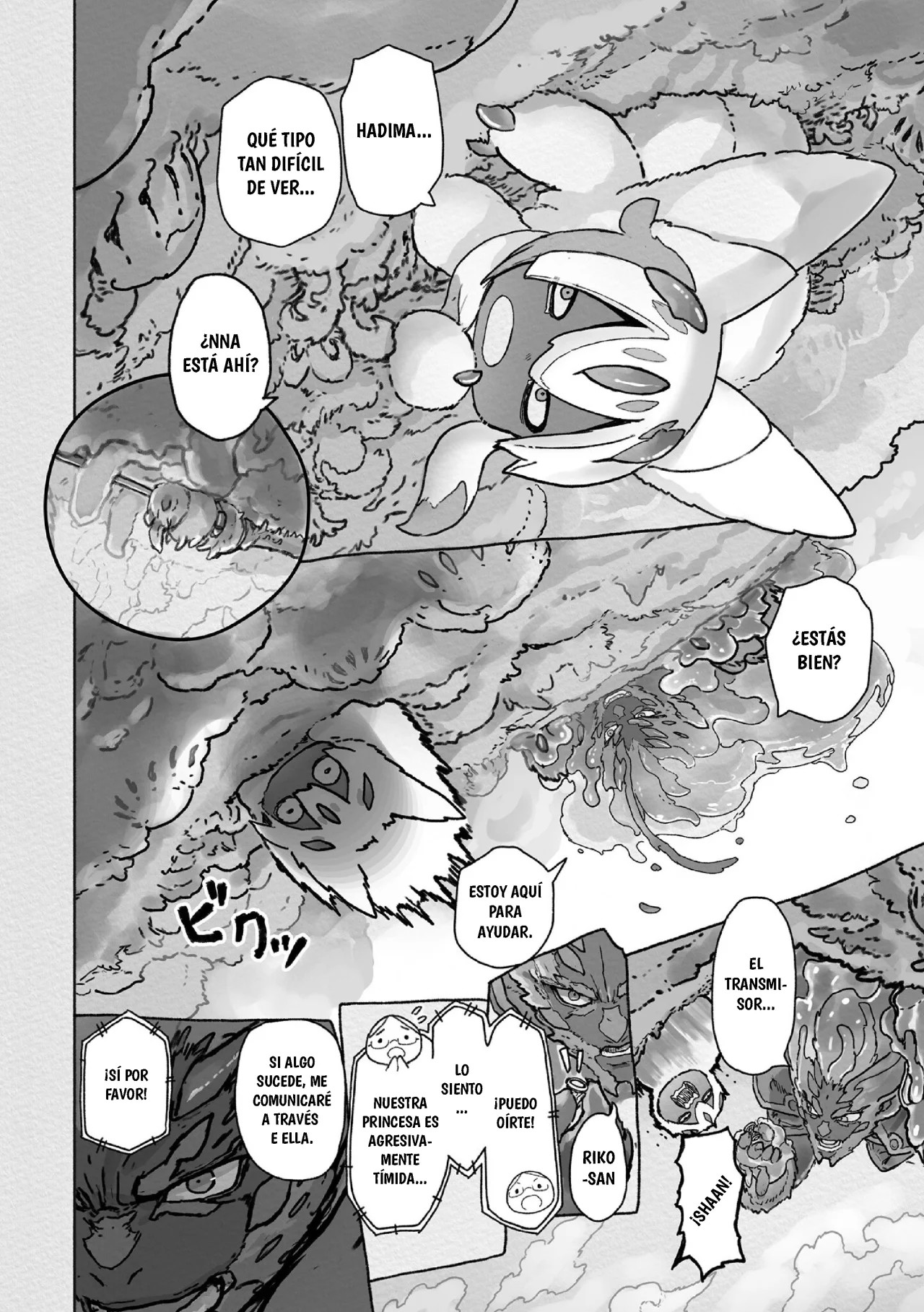 Made in Abyss Capitulo 68: Zona de peligro en el Torbellino página 15