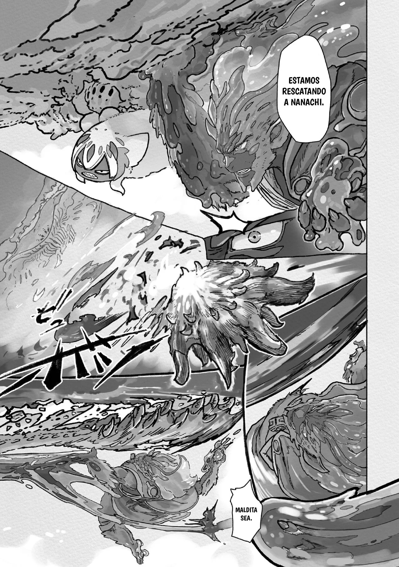 Made in Abyss Capitulo 68: Zona de peligro en el Torbellino página 16