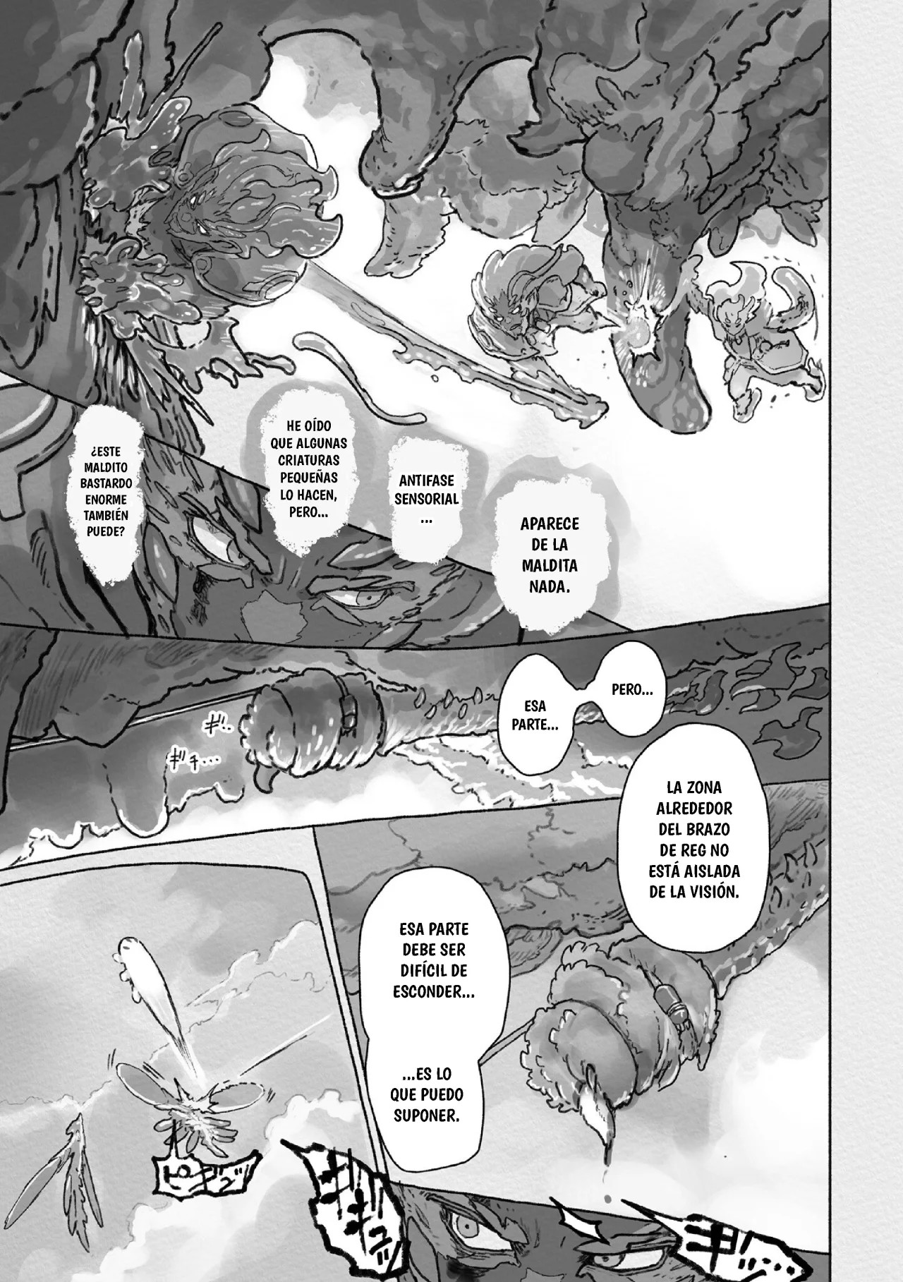 Made in Abyss Capitulo 68: Zona de peligro en el Torbellino página 18