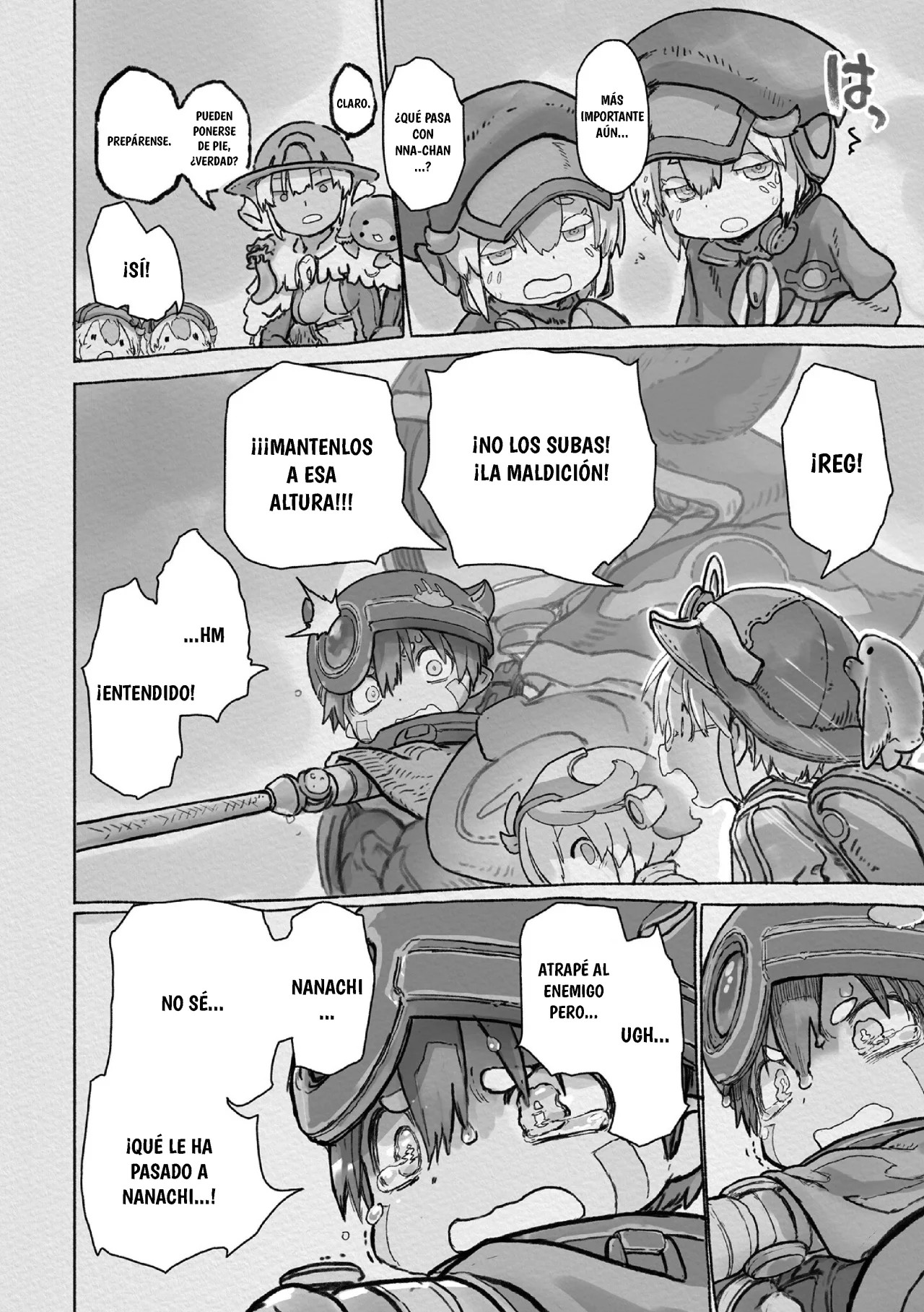Made in Abyss Capitulo 68: Zona de peligro en el Torbellino página 6