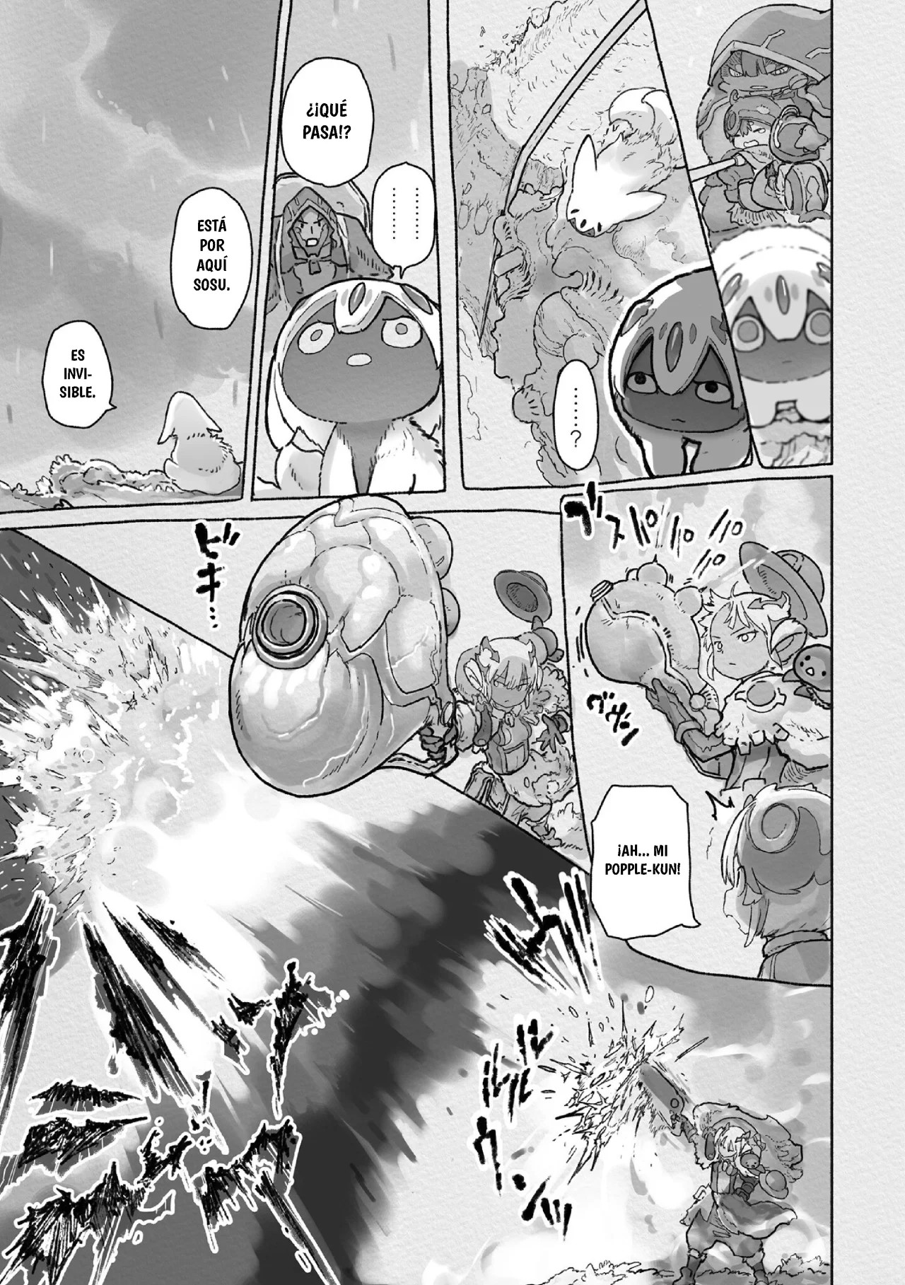 Made in Abyss Capitulo 68: Zona de peligro en el Torbellino página 7