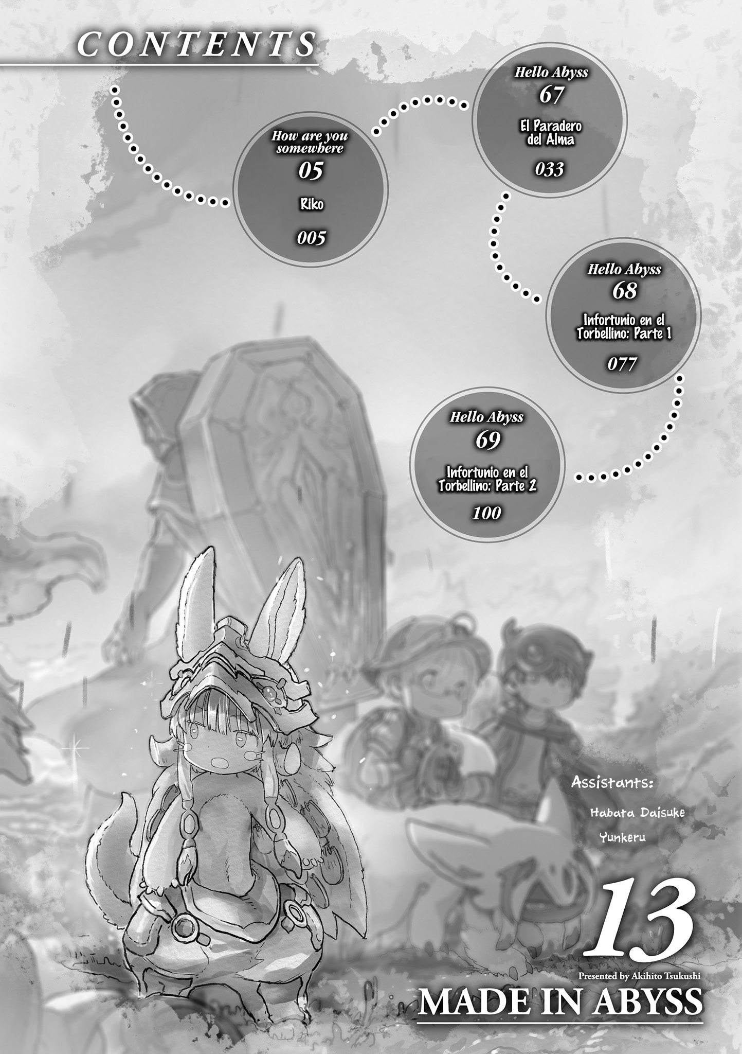Made in Abyss Capitulo 69.5: Volumen 13 Extras página 7