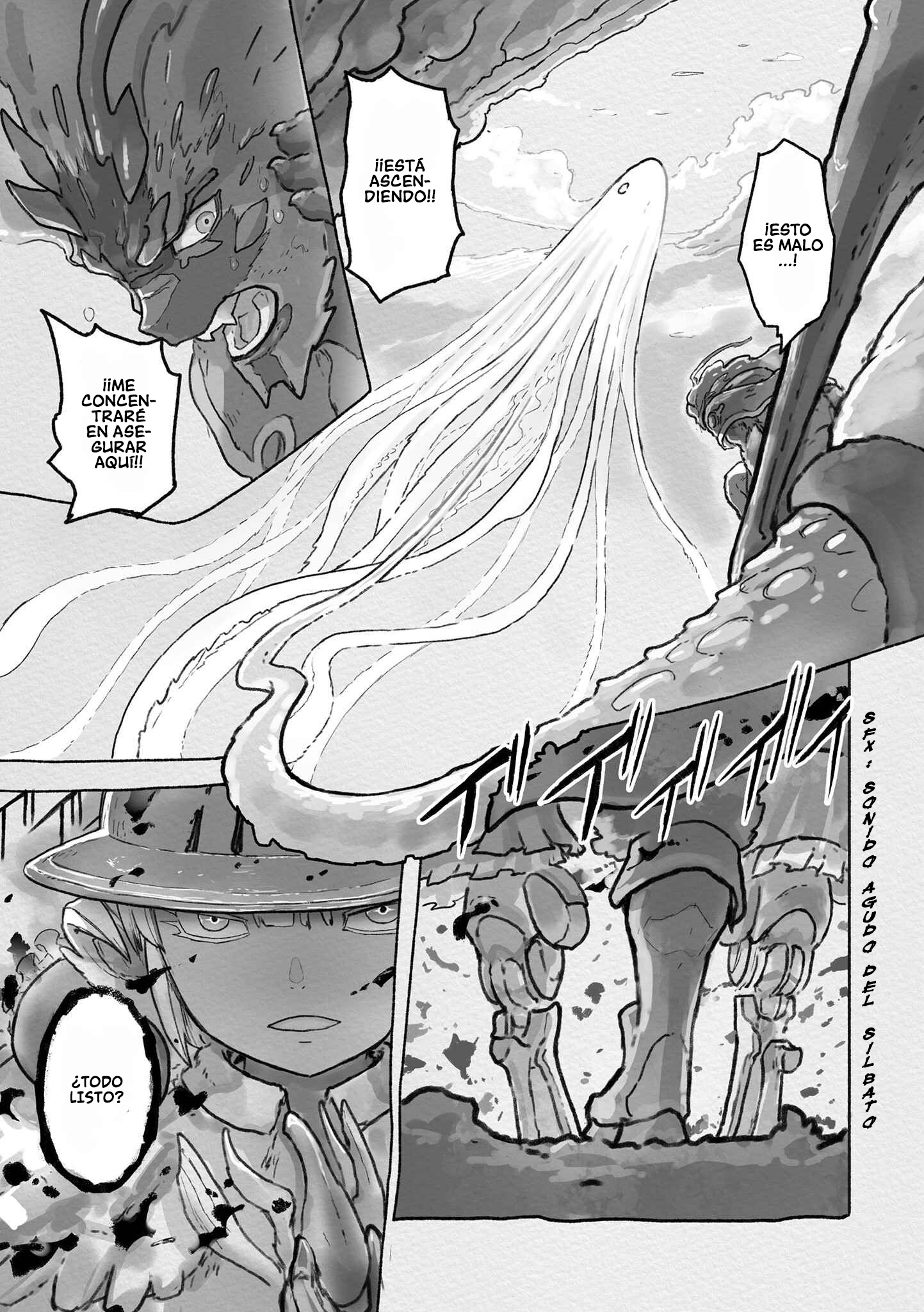 Made in Abyss Capitulo 69: Zona de peligro en el Torbellino Parte 2 página 12