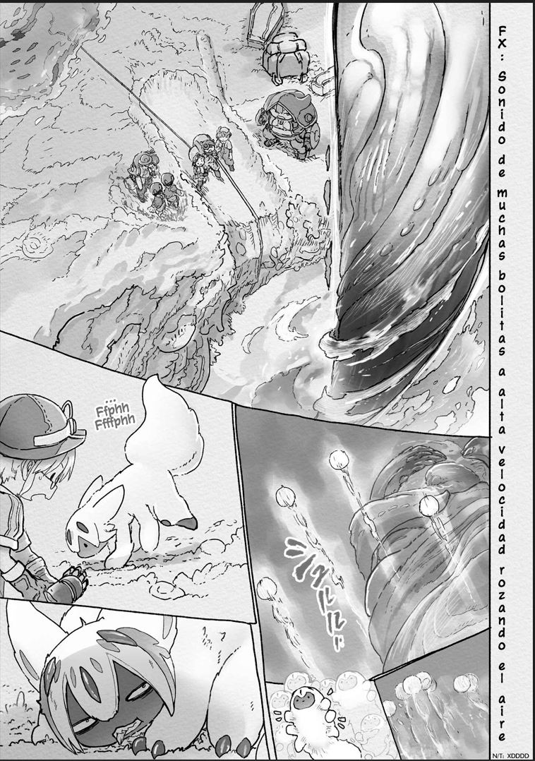 Made in Abyss Capitulo 69: Zona de peligro en el Torbellino Parte 2 página 14