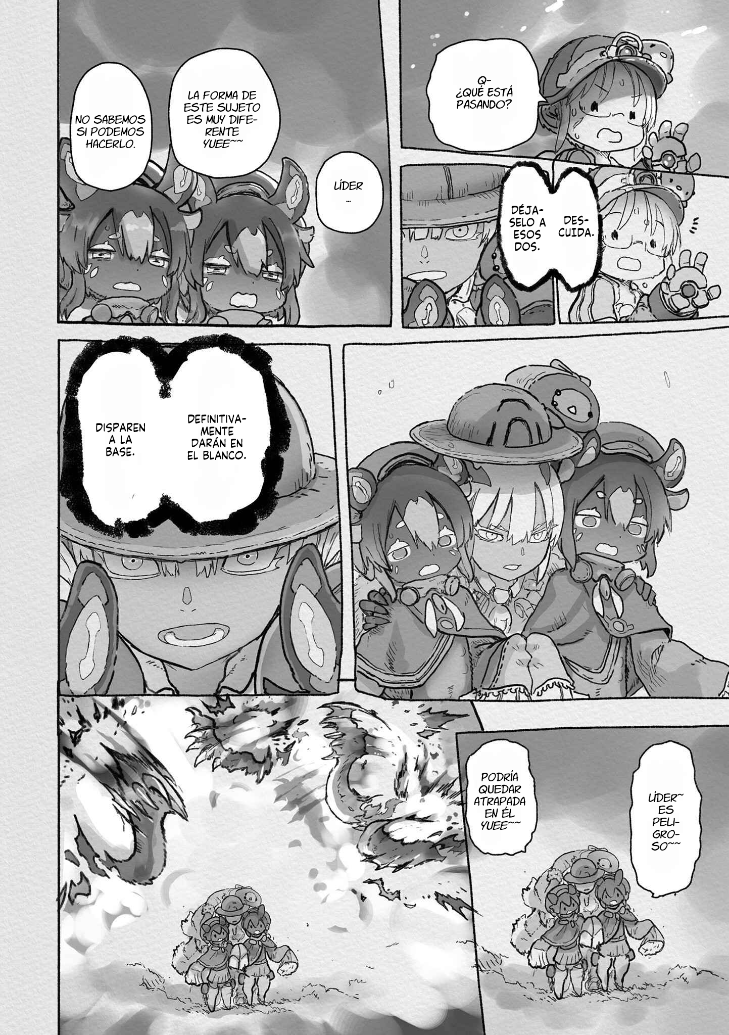 Made in Abyss Capitulo 69: Zona de peligro en el Torbellino Parte 2 página 16