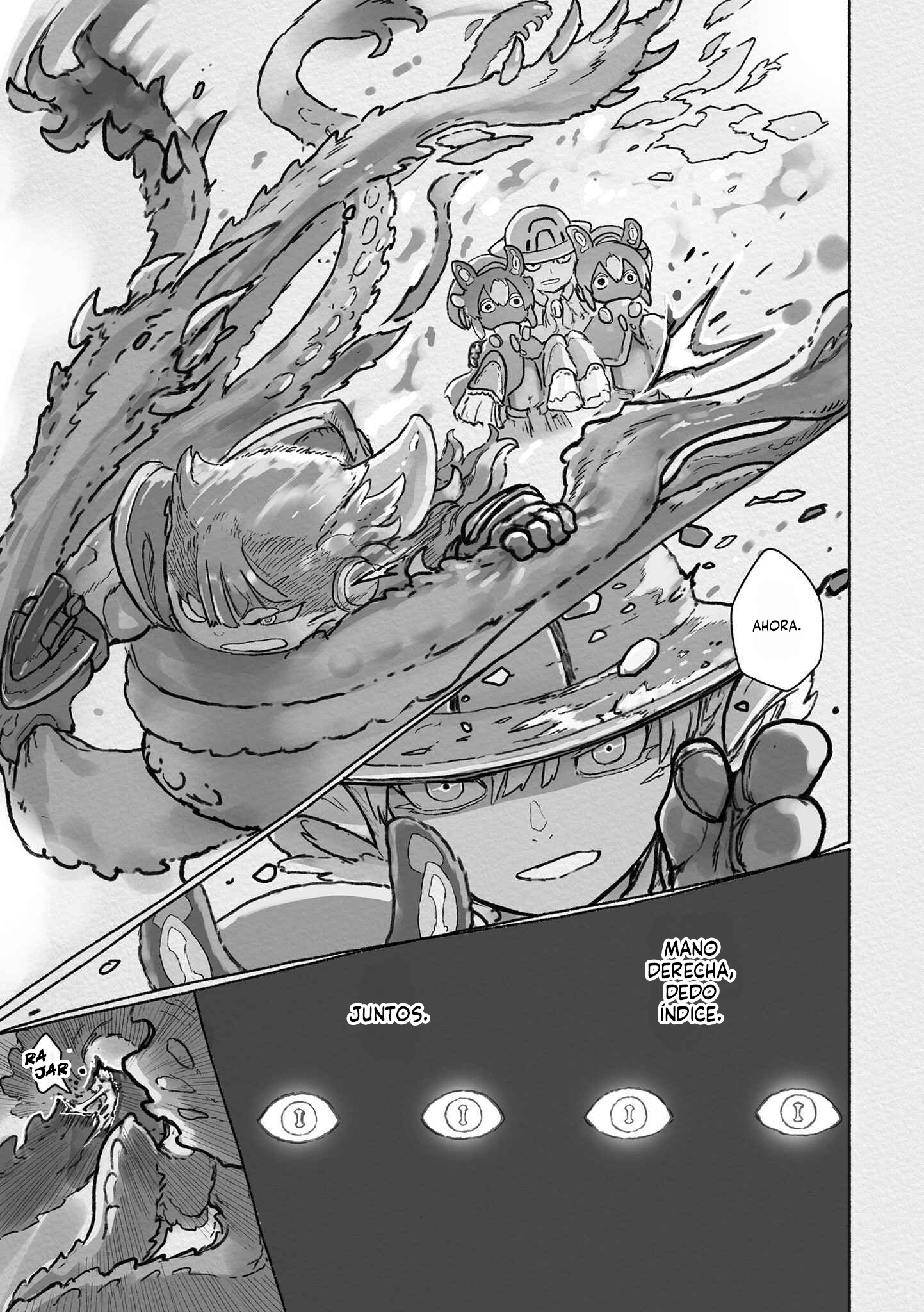 Made in Abyss Capitulo 69: Zona de peligro en el Torbellino Parte 2 página 17