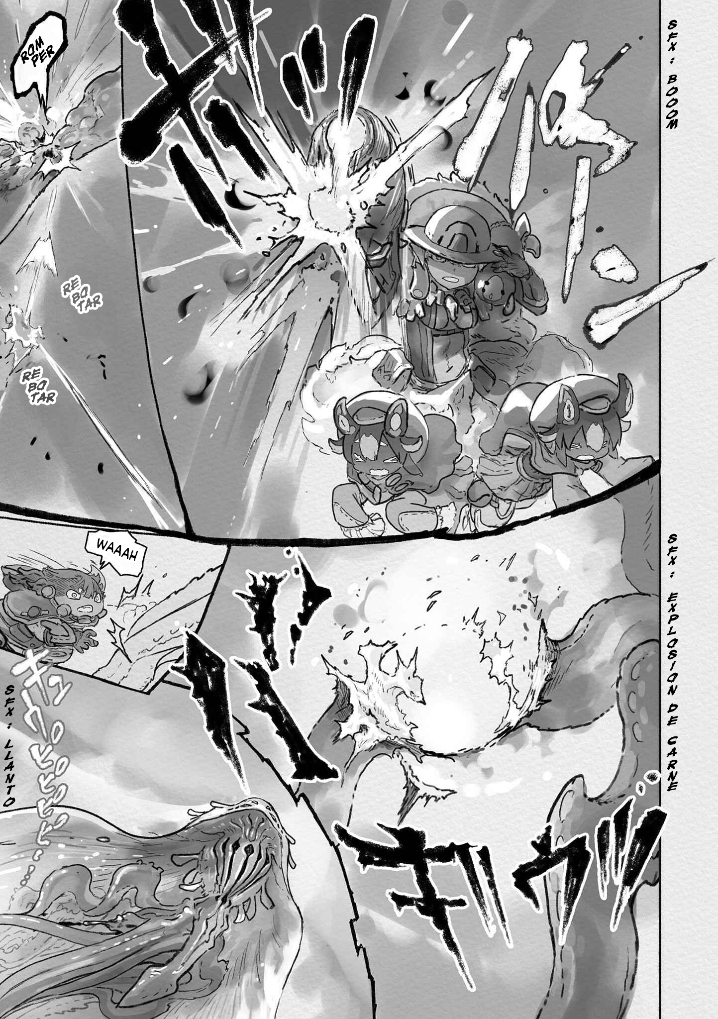 Made in Abyss Capitulo 69: Zona de peligro en el Torbellino Parte 2 página 19