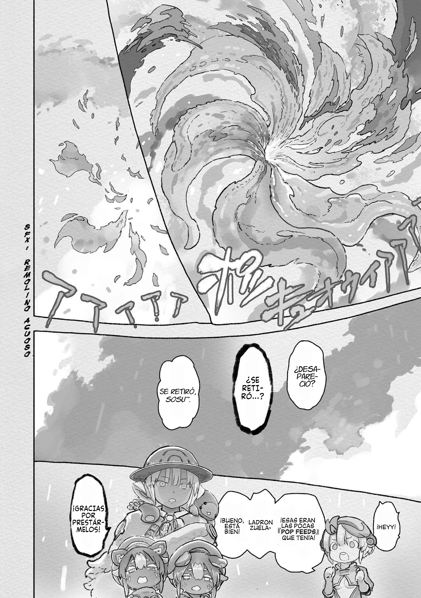 Made in Abyss Capitulo 69: Zona de peligro en el Torbellino Parte 2 página 20