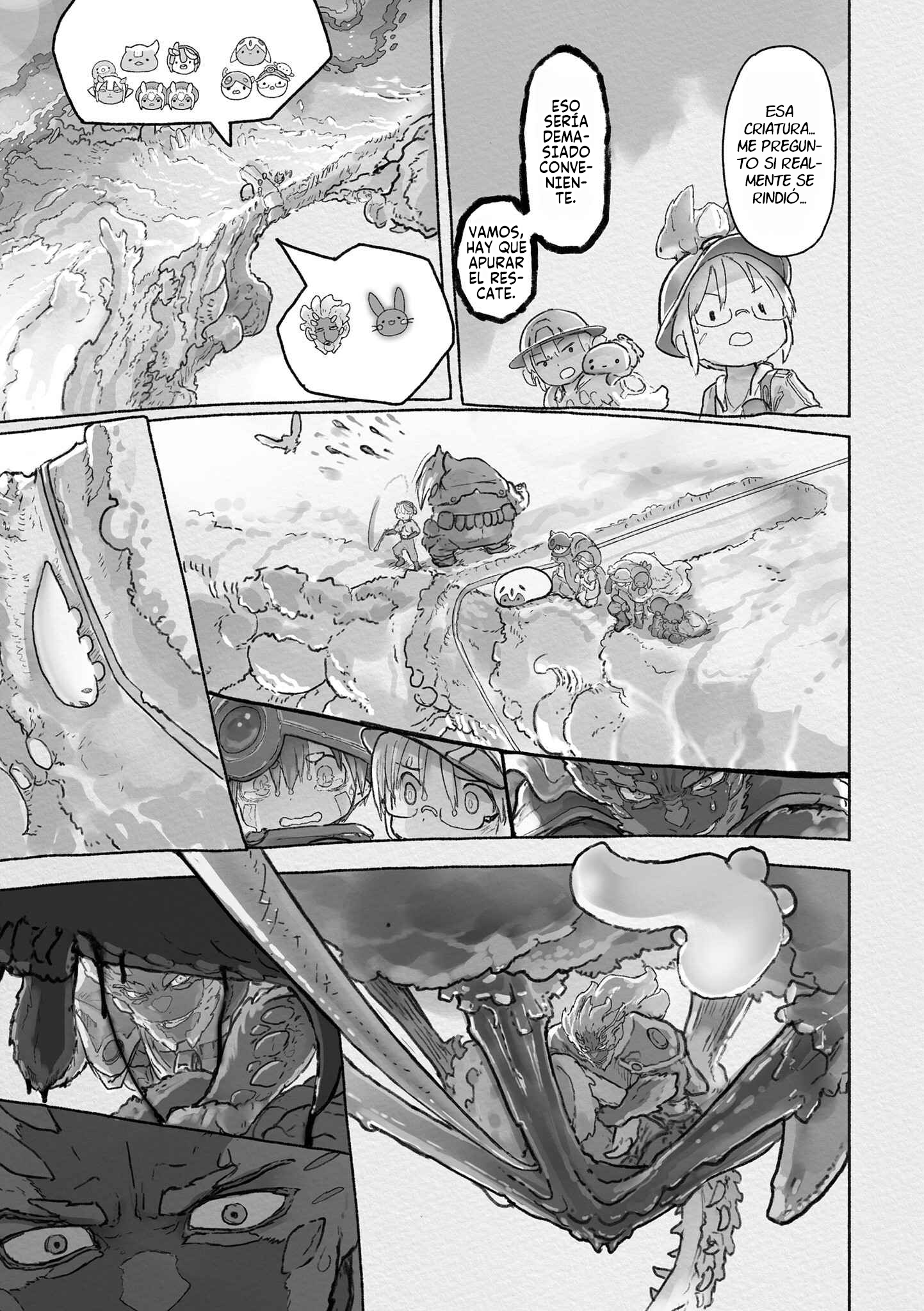 Made in Abyss Capitulo 69: Zona de peligro en el Torbellino Parte 2 página 21